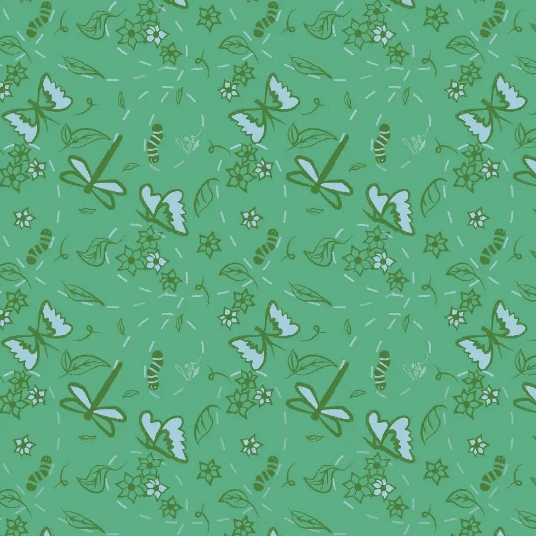 Lemonade buds 
.
.
#luisarkart #lemonflower #bugs #patterndesign #pattern