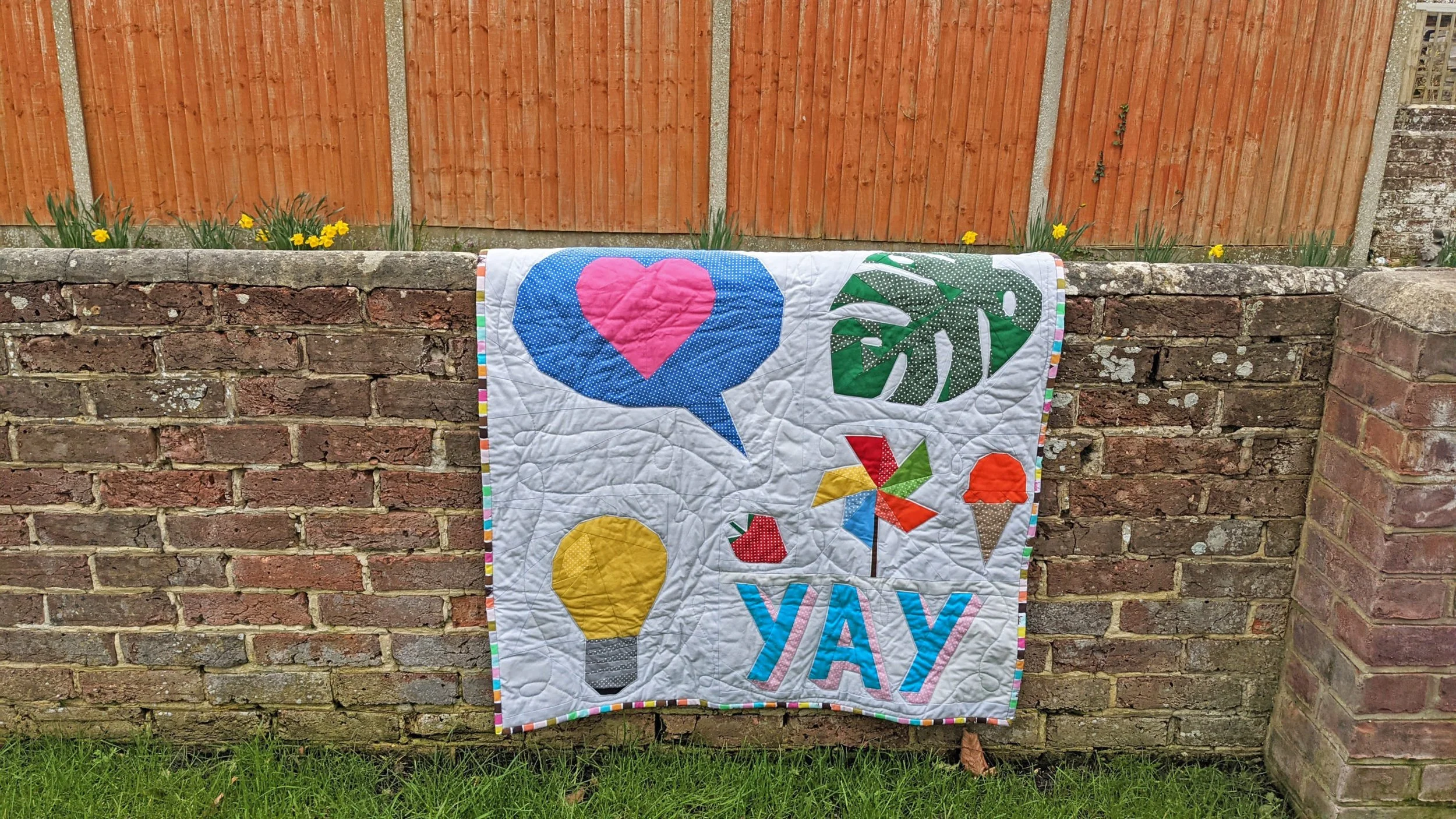 A Pop Art inspired Quilt