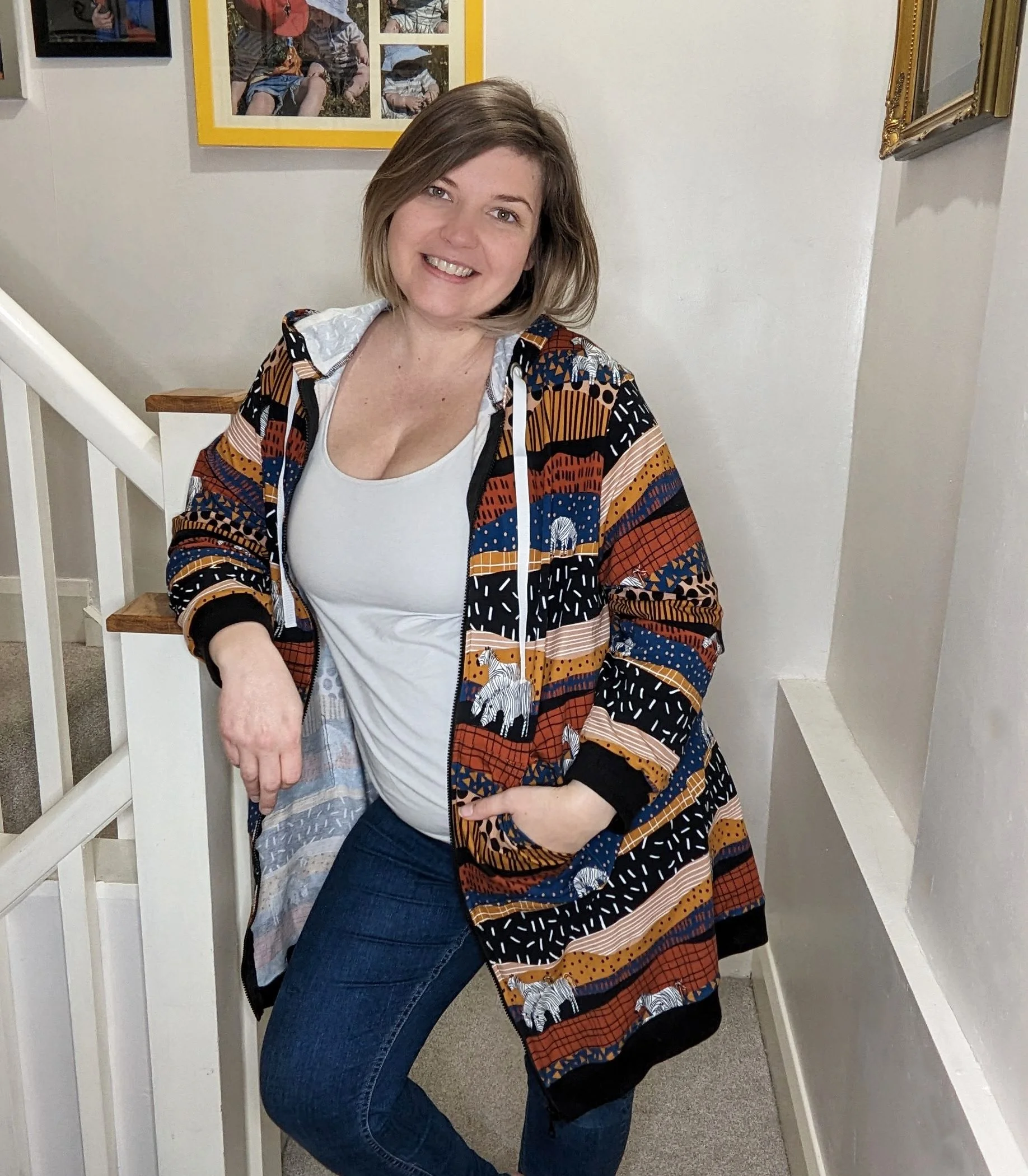 FibreMood Hazel in Zebra Print
