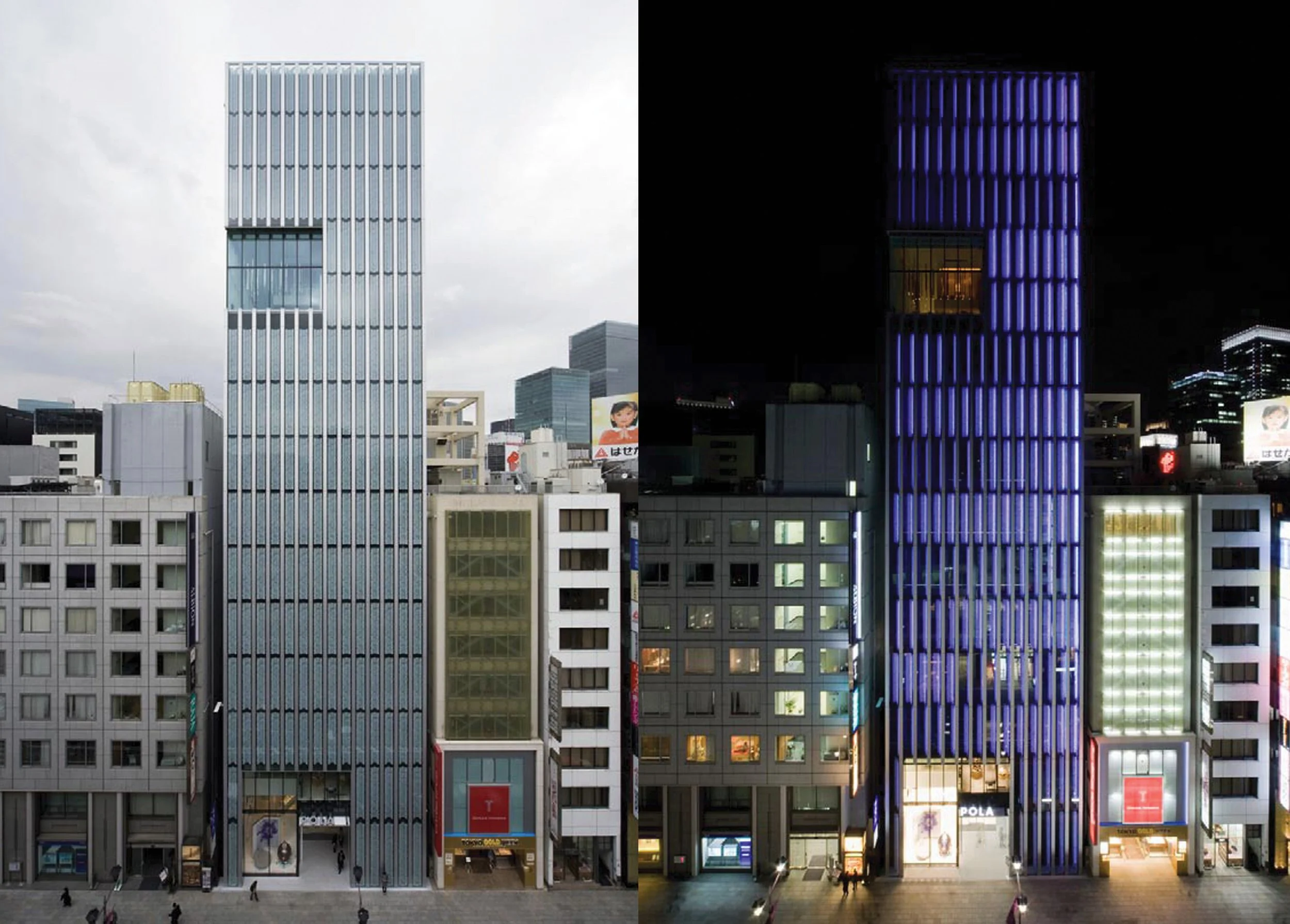 POLA Ginza Façade Tokyo