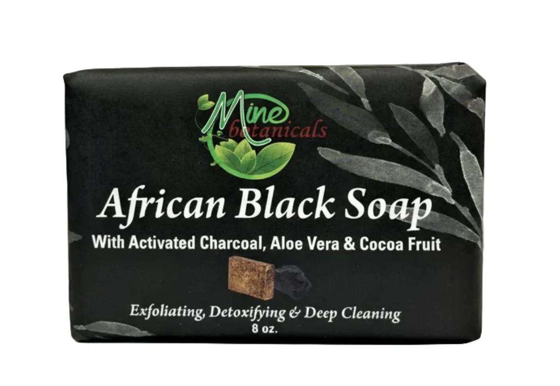 African Black Bar Soap 8 OZ.