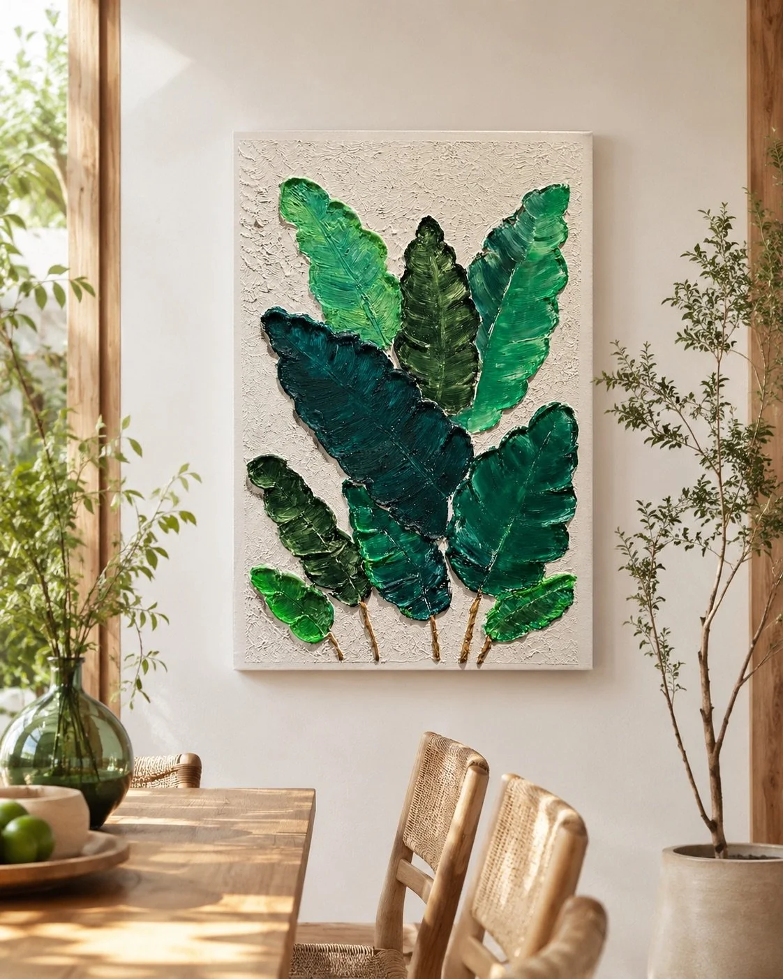 EMERALD CANOPY - Vibrant Leaves