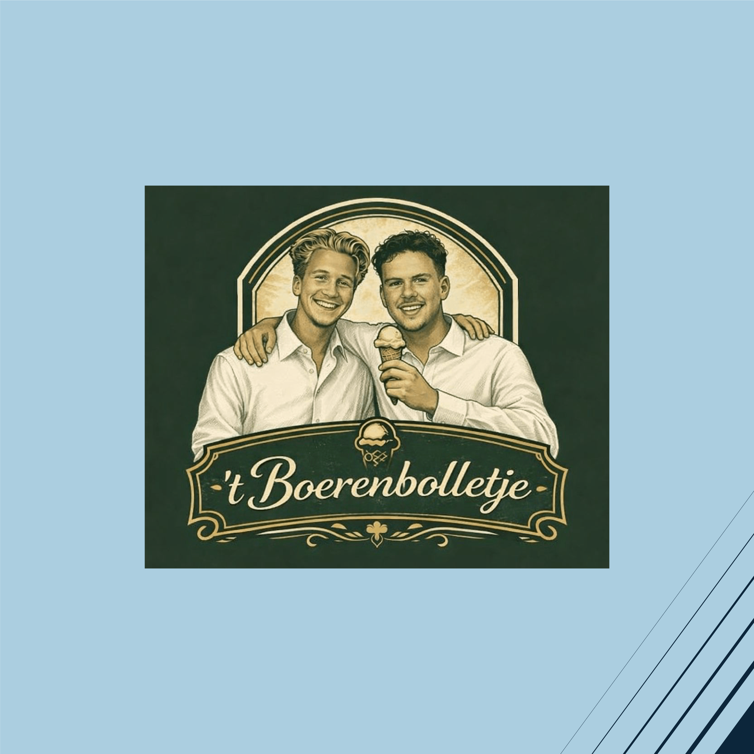 Boerenbolletje - poster ontwerp
