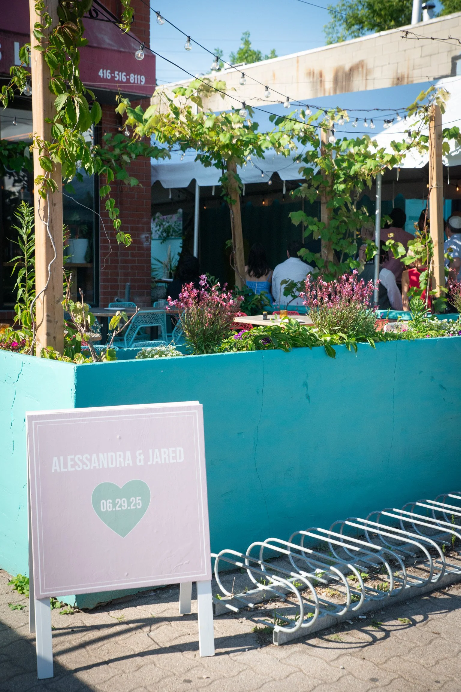 Wedding at Paradise Grapevine in Toronto