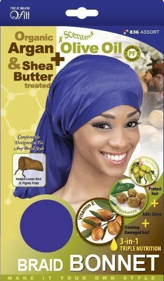 Braid Bonnet (Organic Argan & Shea + Olive Oil)