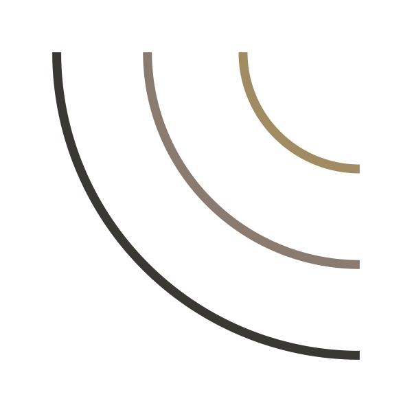 Rift & Quarter brand icon symbolizing wood rings