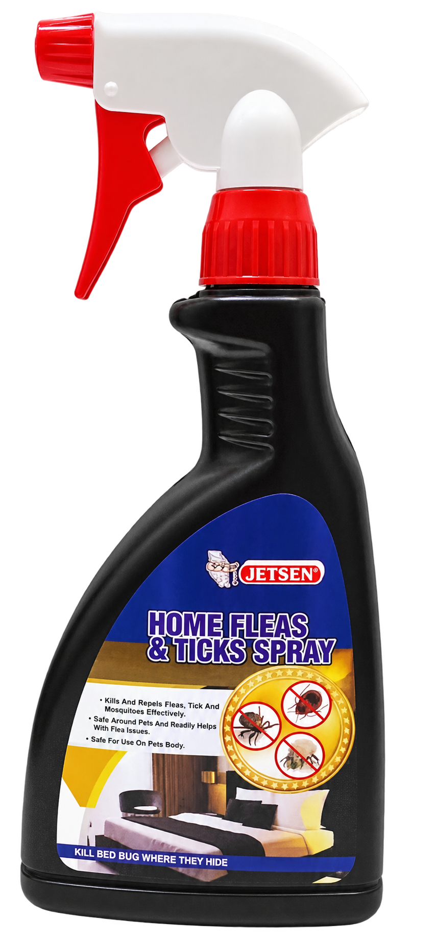 JETSEN Home Fleas & Ticks Spray