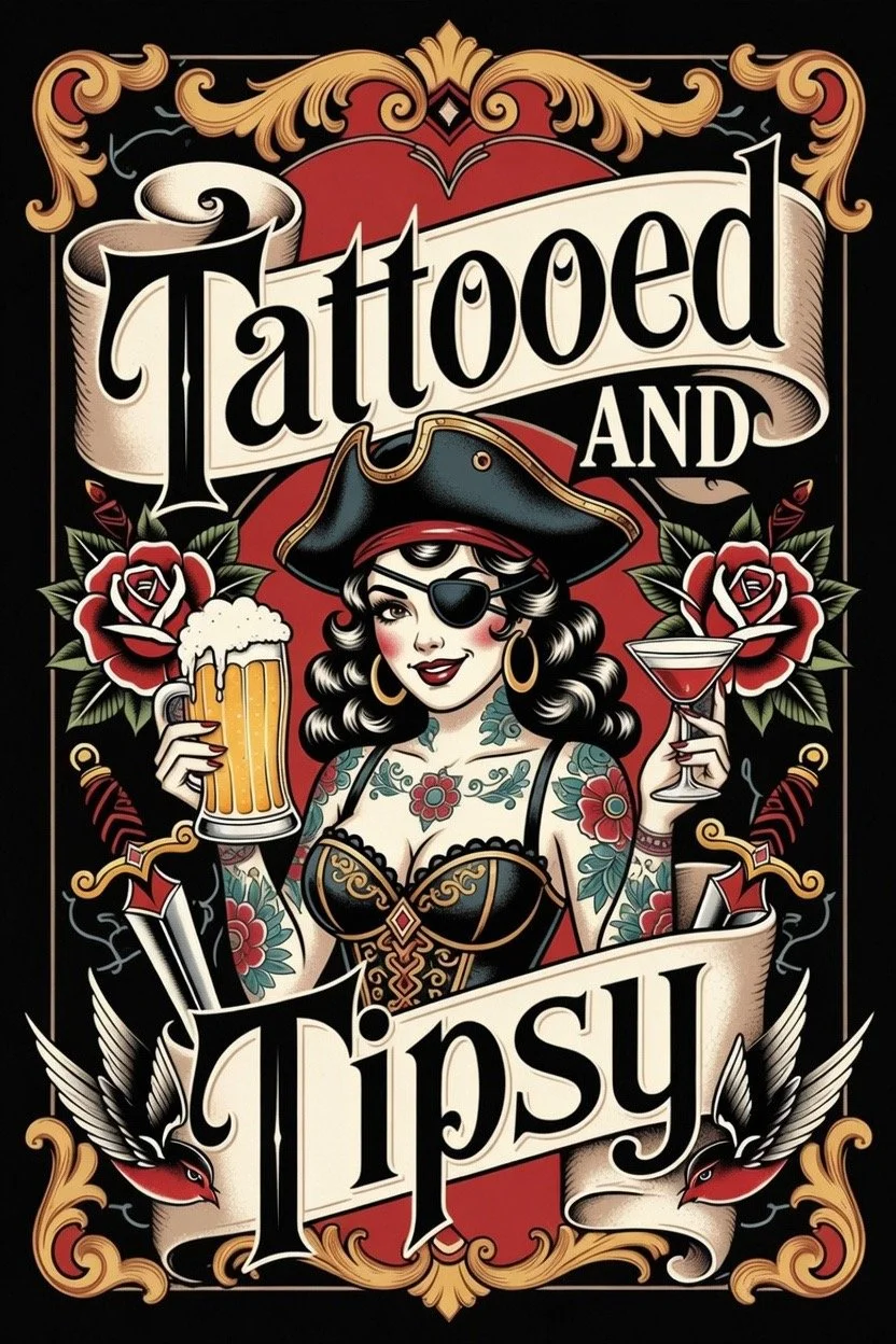 Tattooed and Tipsy T-Shirt