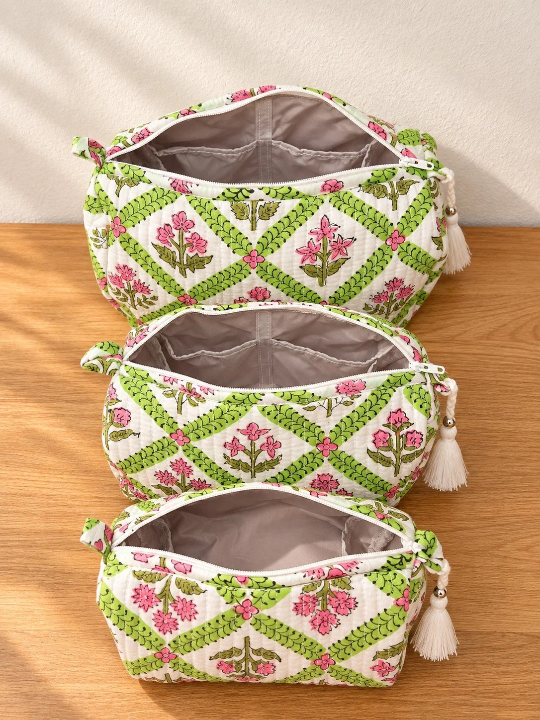 Quilted Floral Pouches in Warm Light.jpg