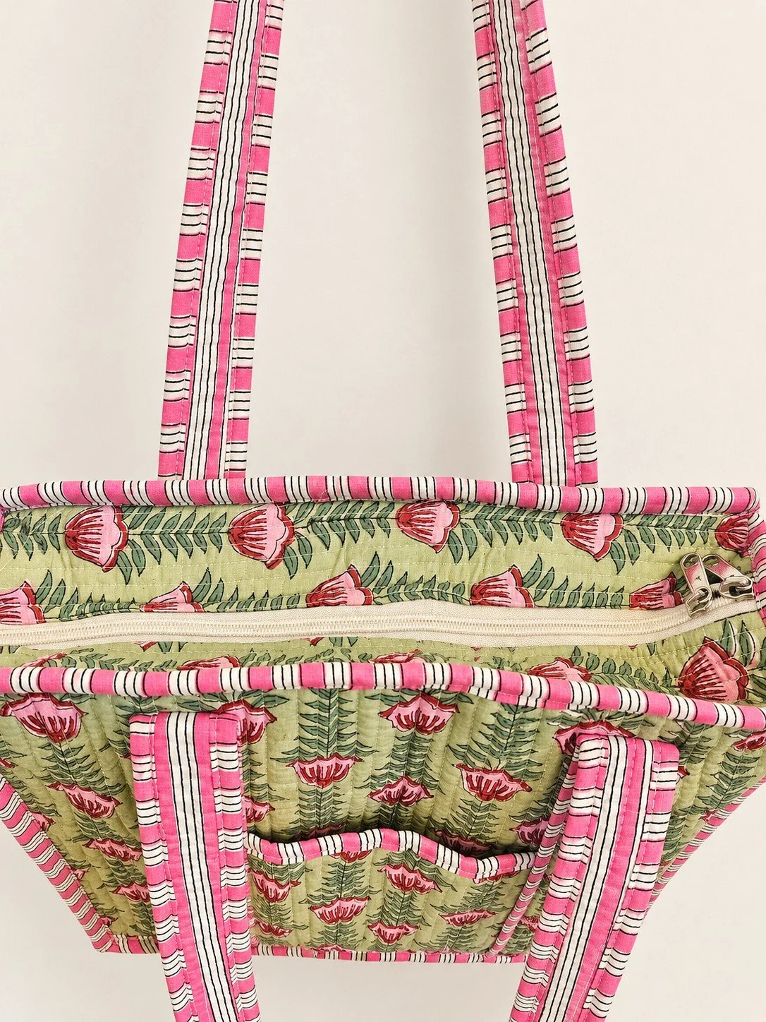 Quilted Floral Tote with Striped Trim.jpg