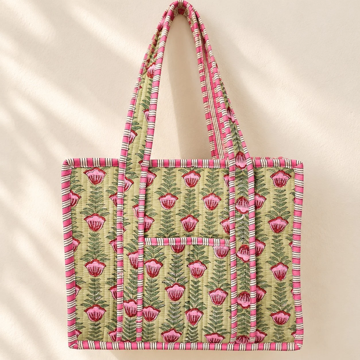 Quilted Sage Floral Tote Bag.jpg