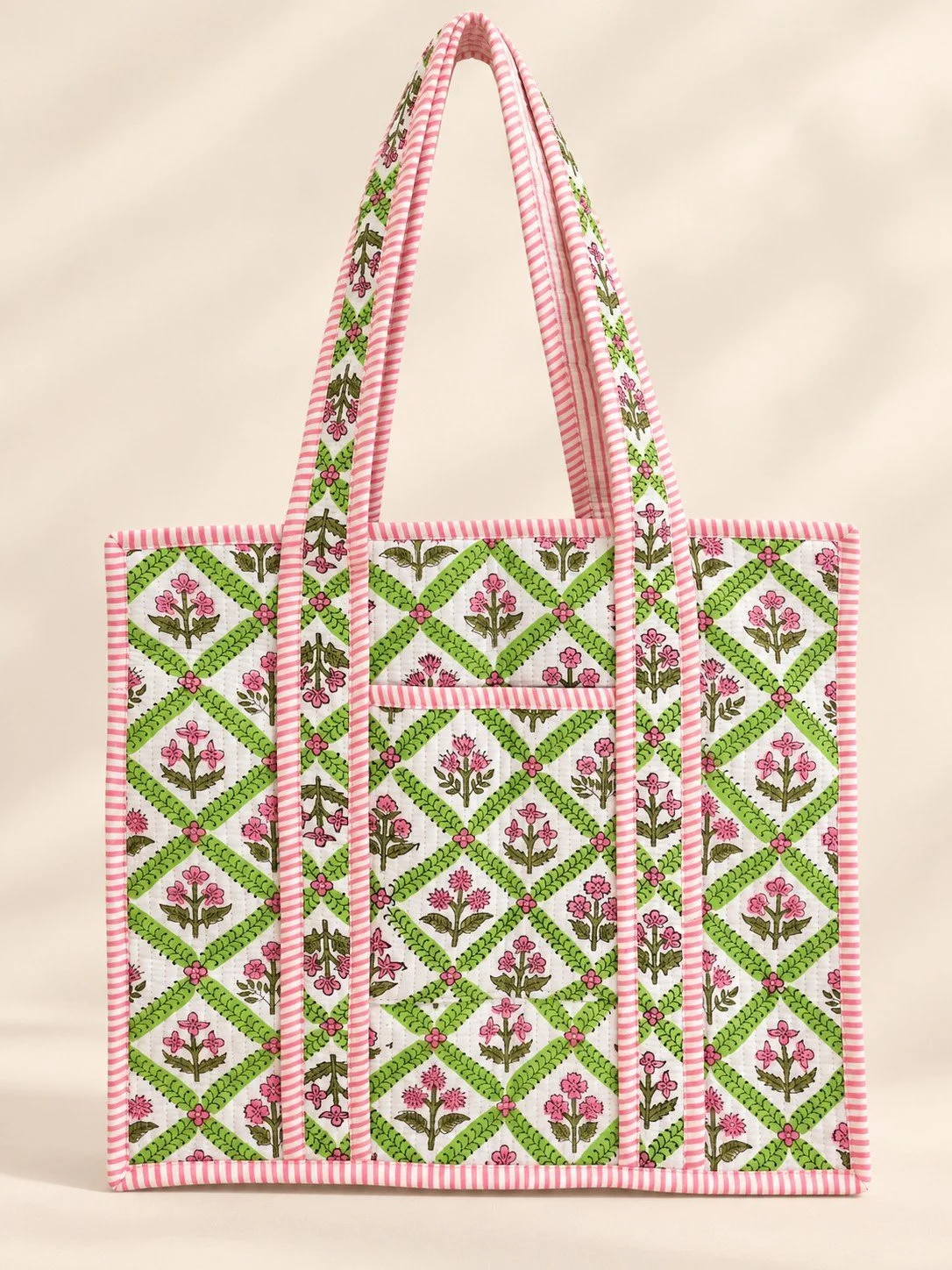 Quilted Floral Lattice Tote Bag.jpg