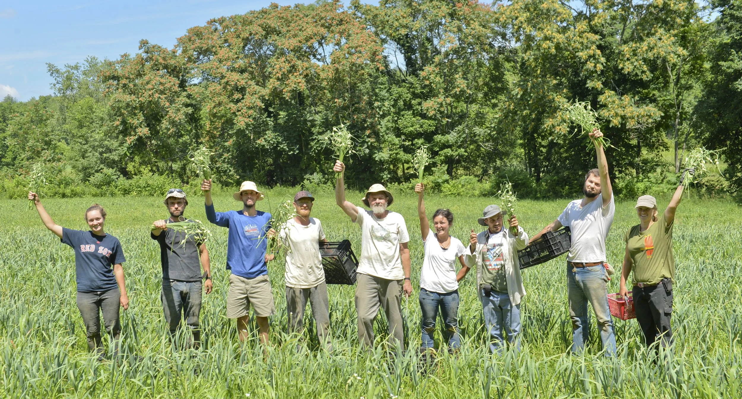 Keith's Farm, apprentice farmers