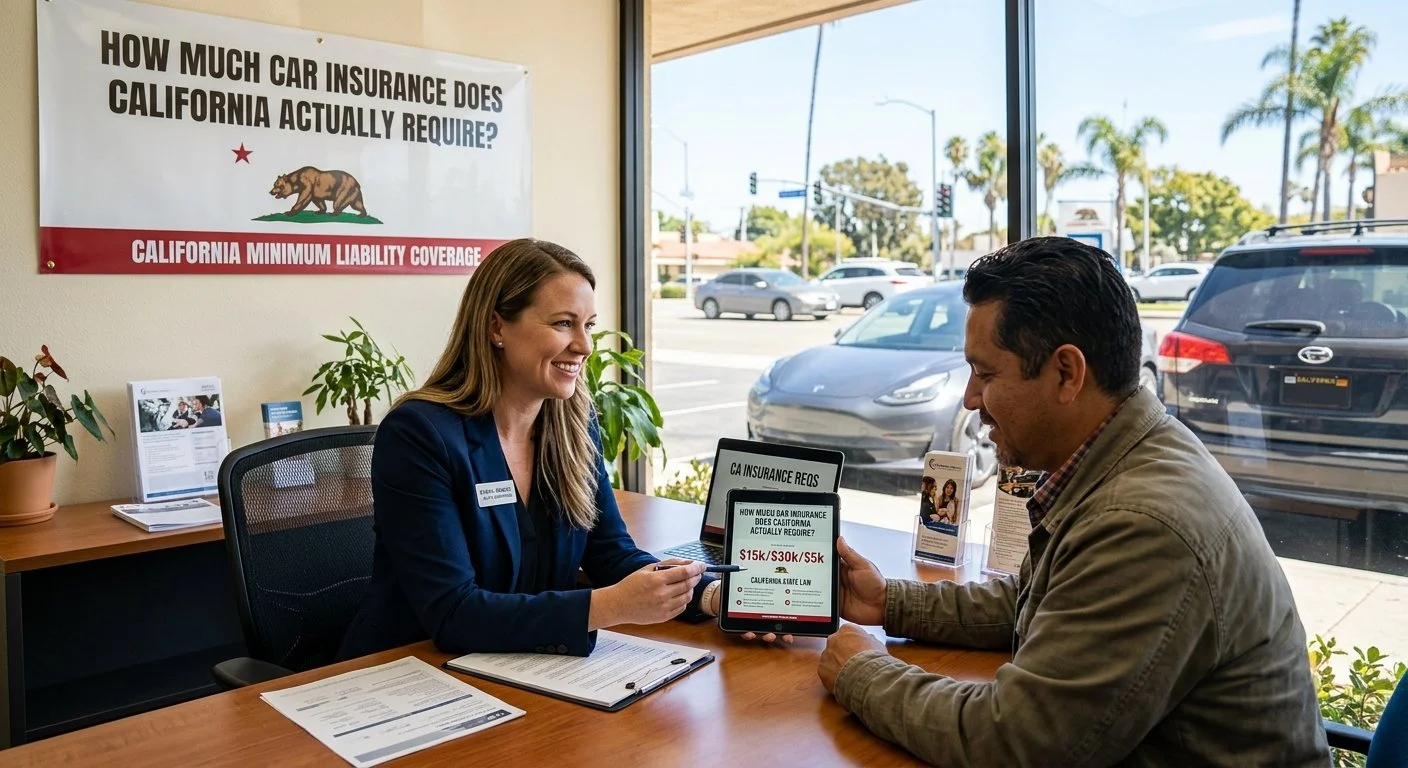 How Much Car Insurance Does California Actually Require?