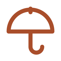 Umbrella insurance icon