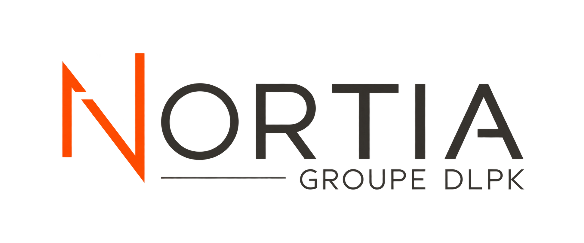 Logo du groupe Dorit Groupe DLAK avec un symbole rouge et noir.