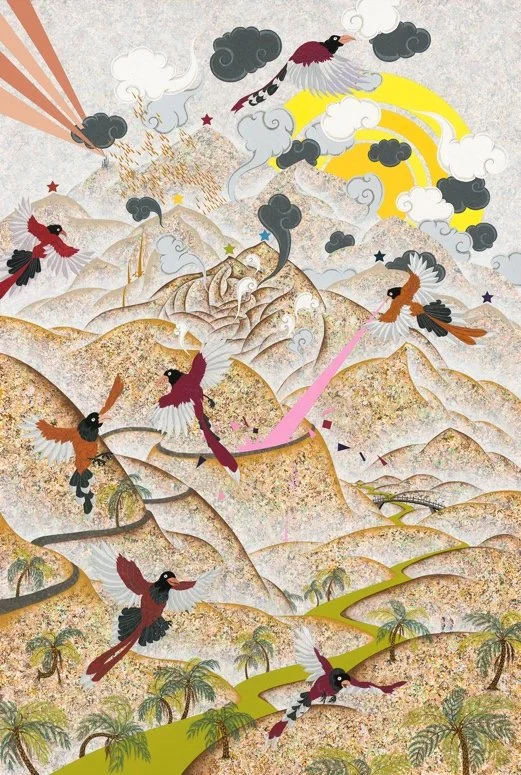 Artwork by Hua Chien-Chiang