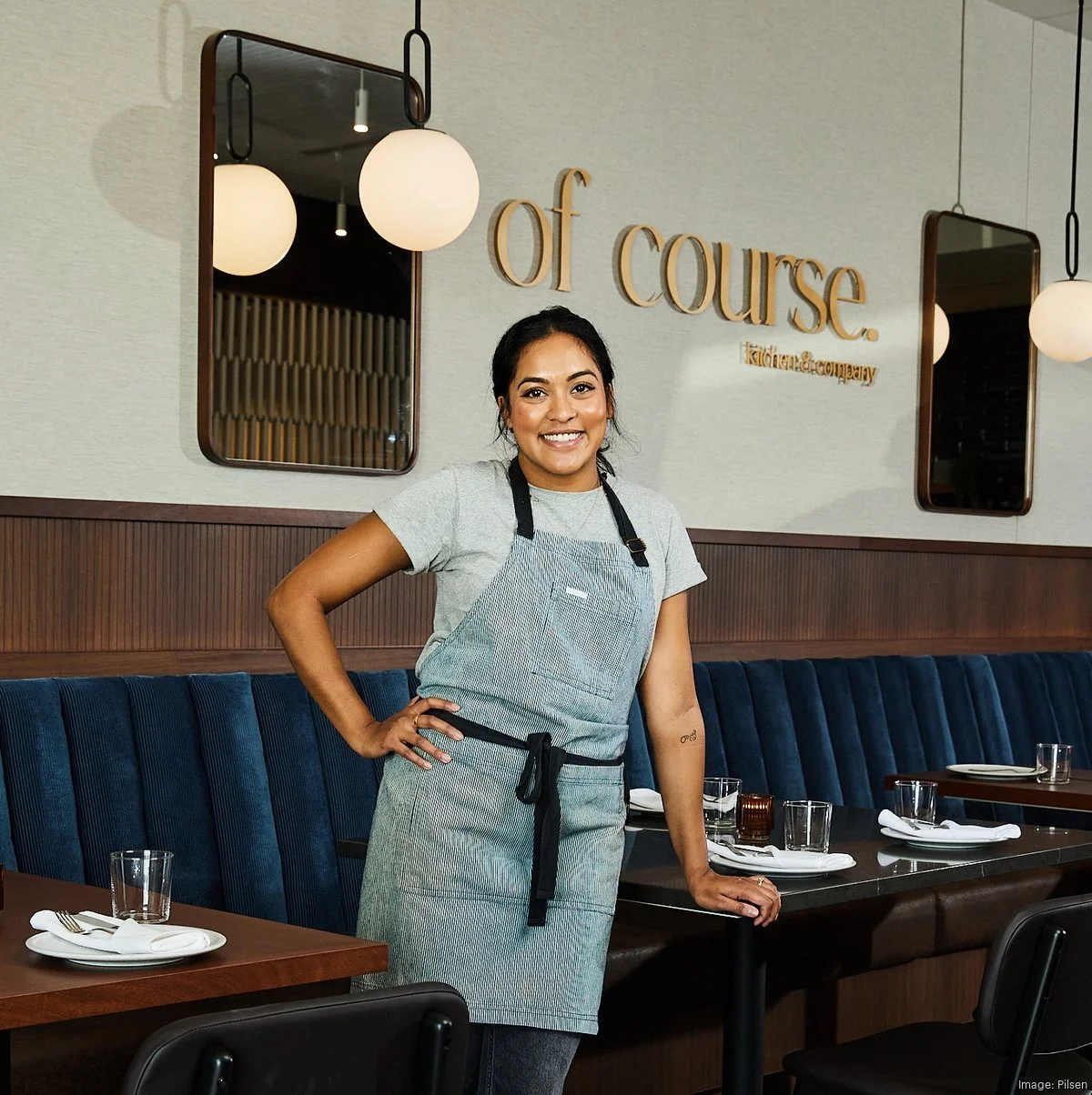 Swetha Newcomb from Overland Park, Kansas restaurant Of Course for Guest Chef April 28th, 2027