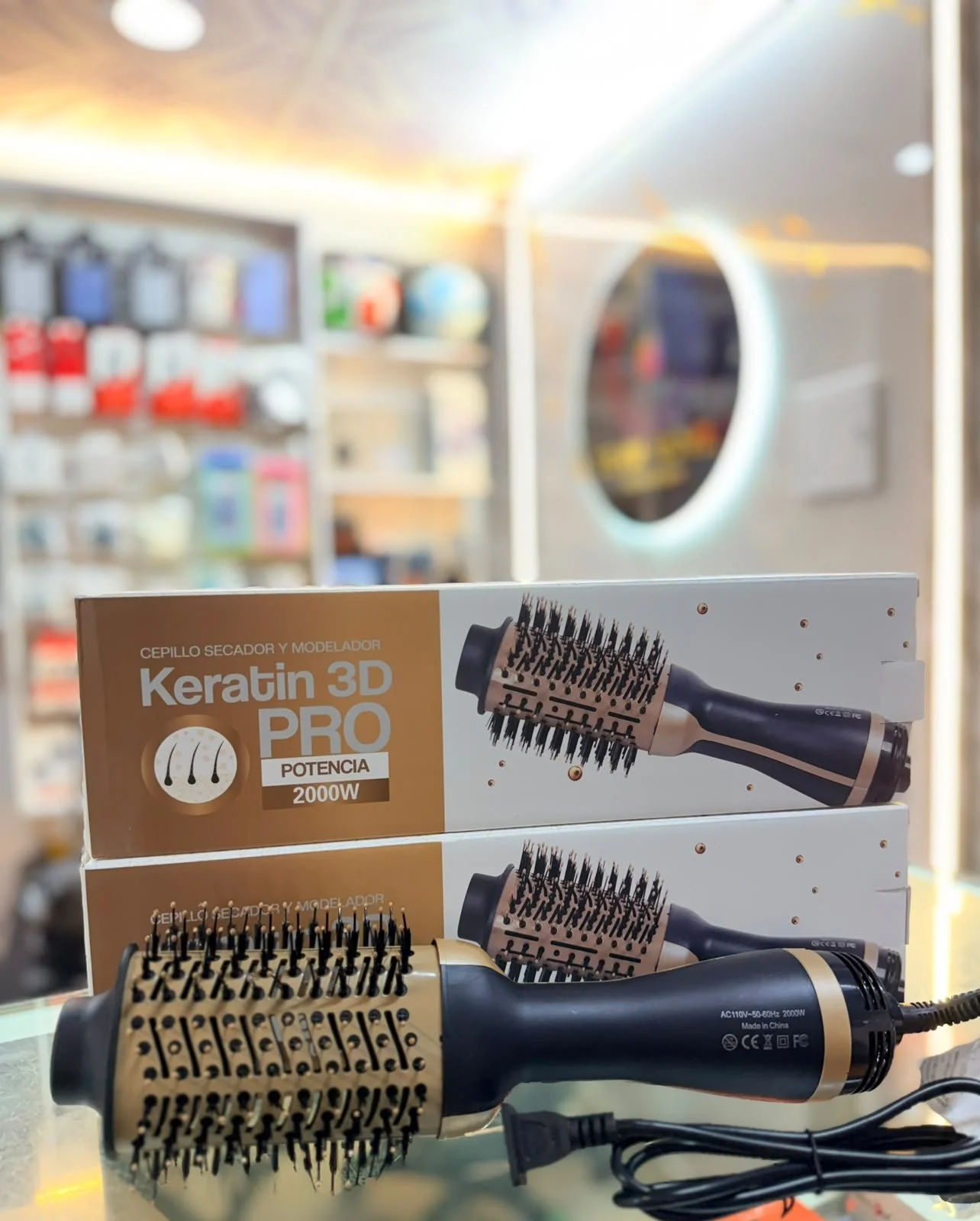 Cepillo secador Kerarin 3D