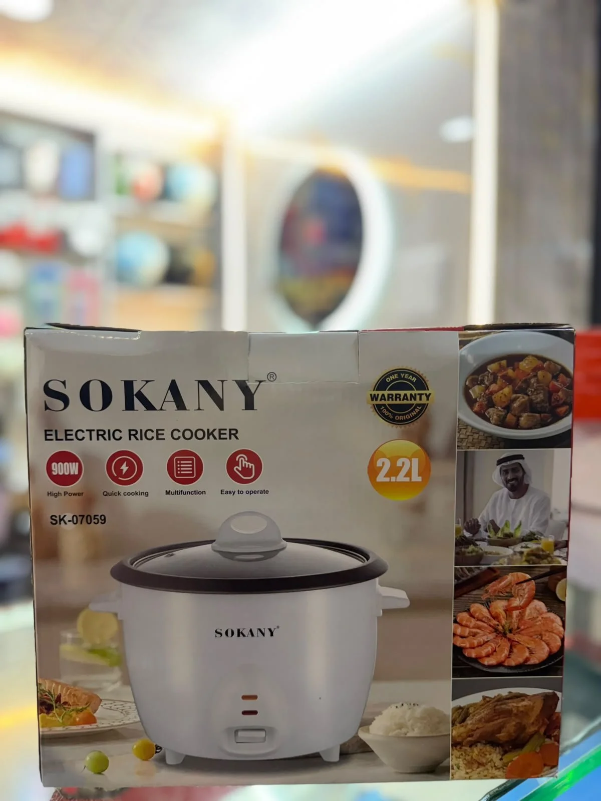 Olla arrocera Sokany 2,2 litros