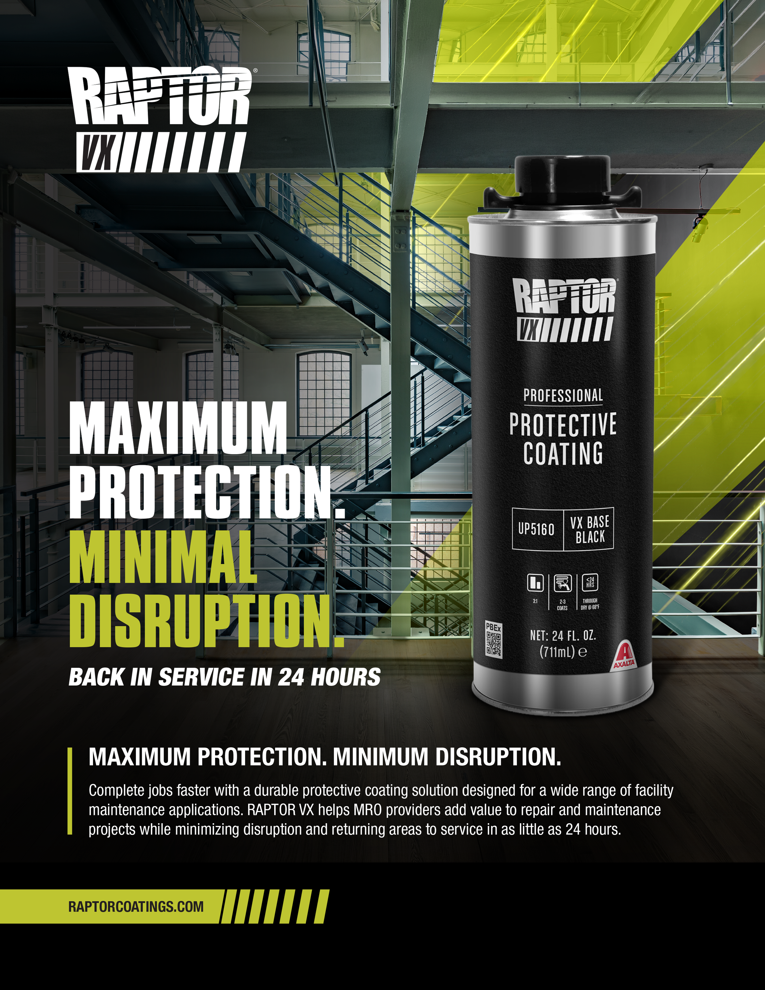 Raptor VX - Manufacturing