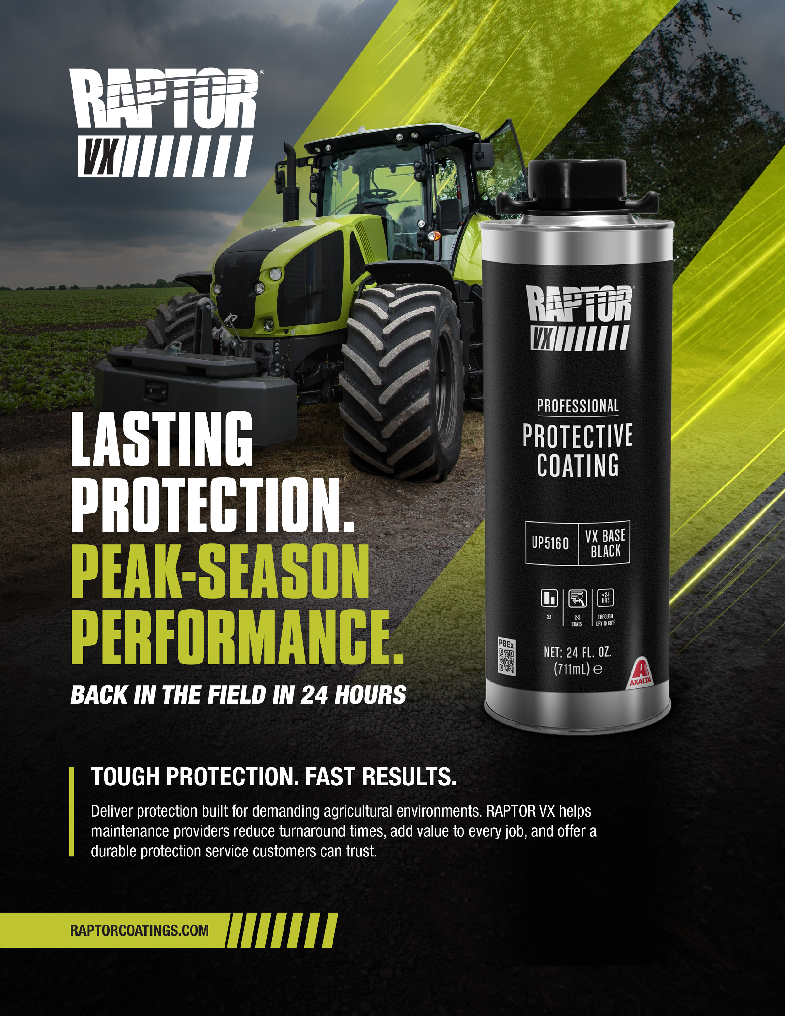 Raptor VX - Agriculture