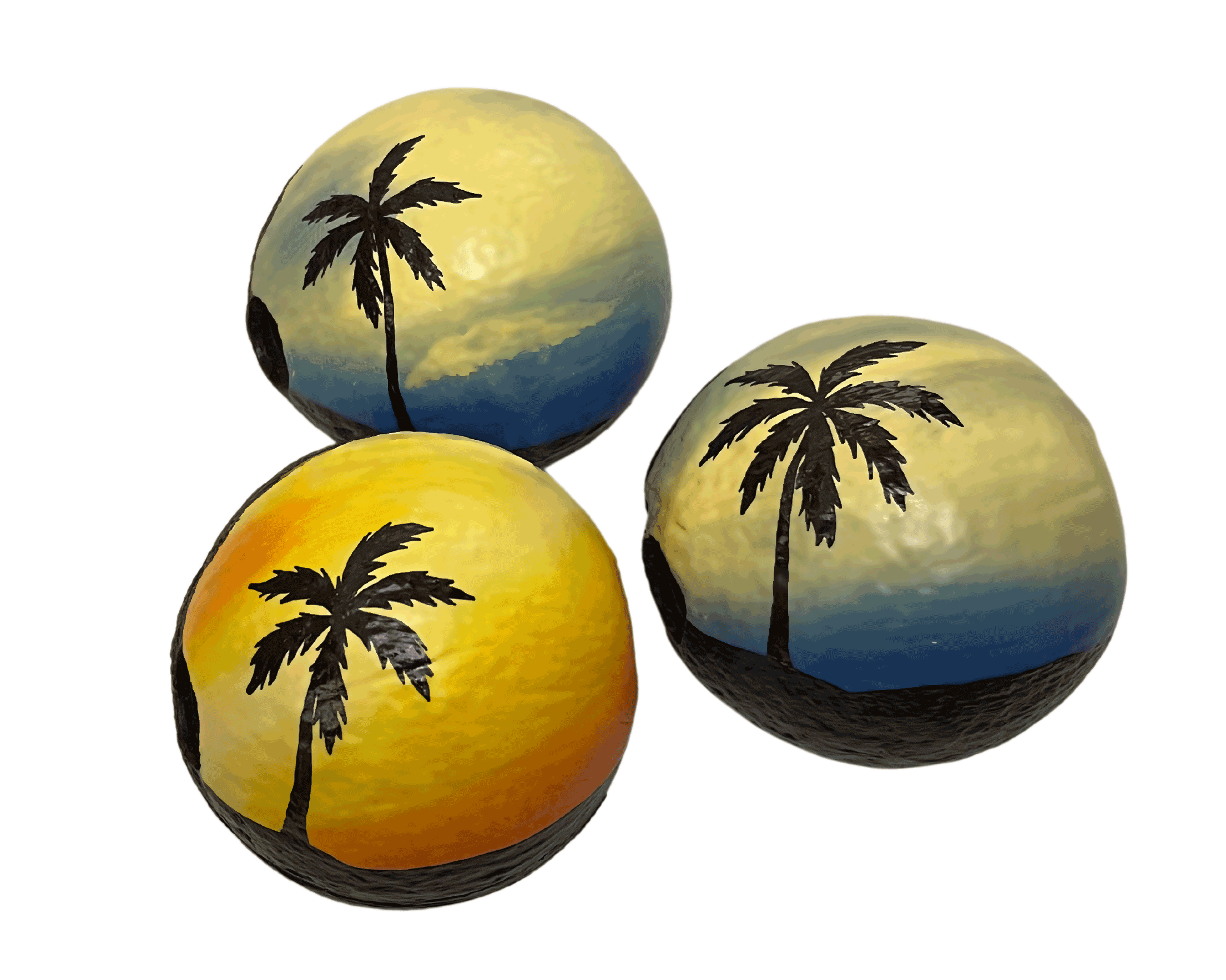 Surprise someone with a personalized coconut birthday gift. Add a name or message to create a unique handmade tropical birthday keepsake.