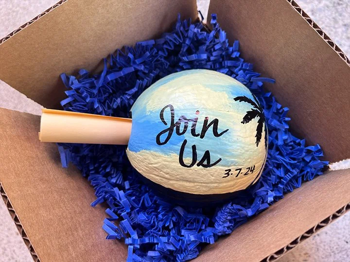 sustainable one of a kind wedding invitations