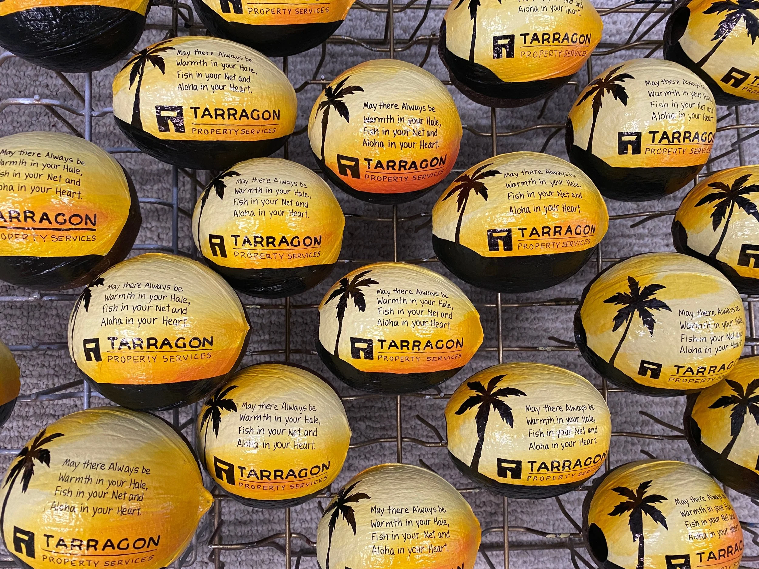 Upcycled, sustainable coconuts for business  gifts, promos, invitations