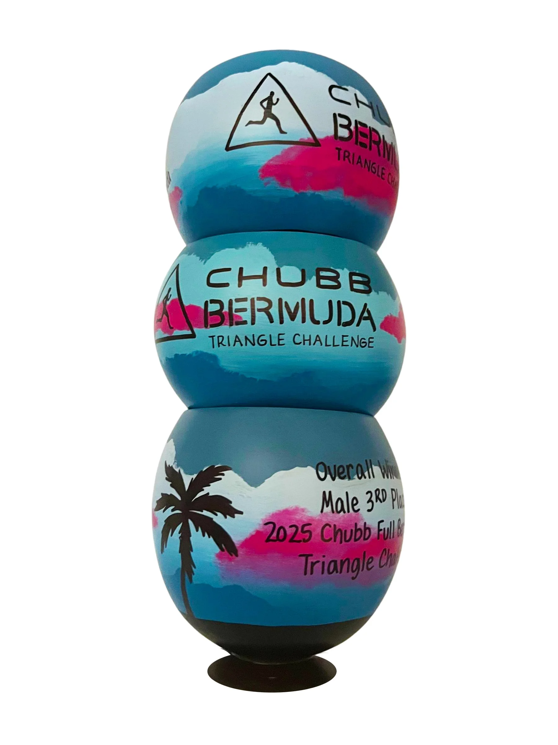 custom painted coconut cups recognition awards for high achievers