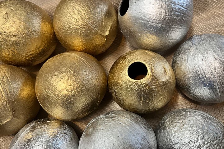 Get your Zulu Coconuts to decorate with glitter. Handed down by the Zulu Krewe during New Orleans Mardi Gras, it is the festival's most coveted prize.