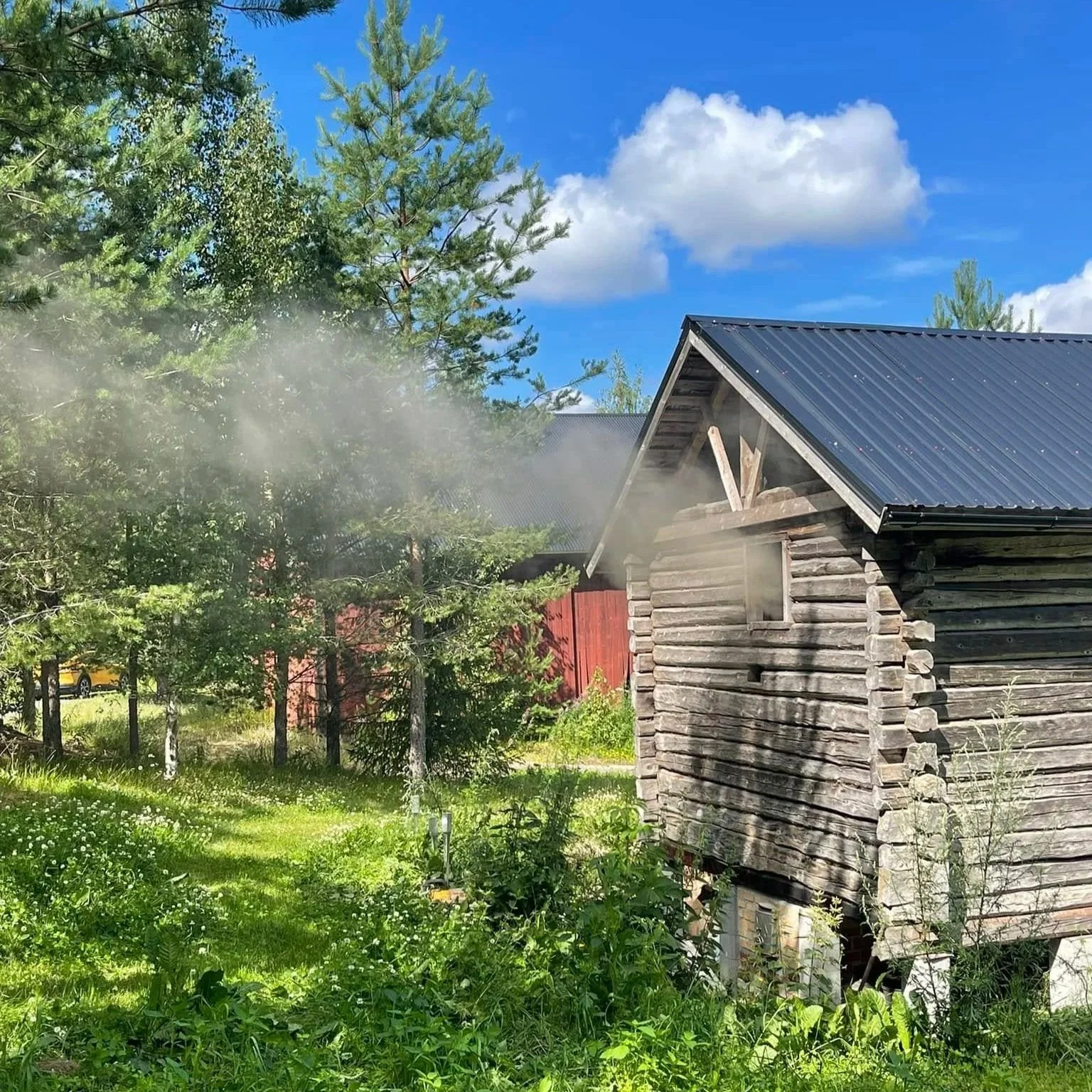 Savusauna Someron maaseudulla virkistää väsyneenkin mielen.
