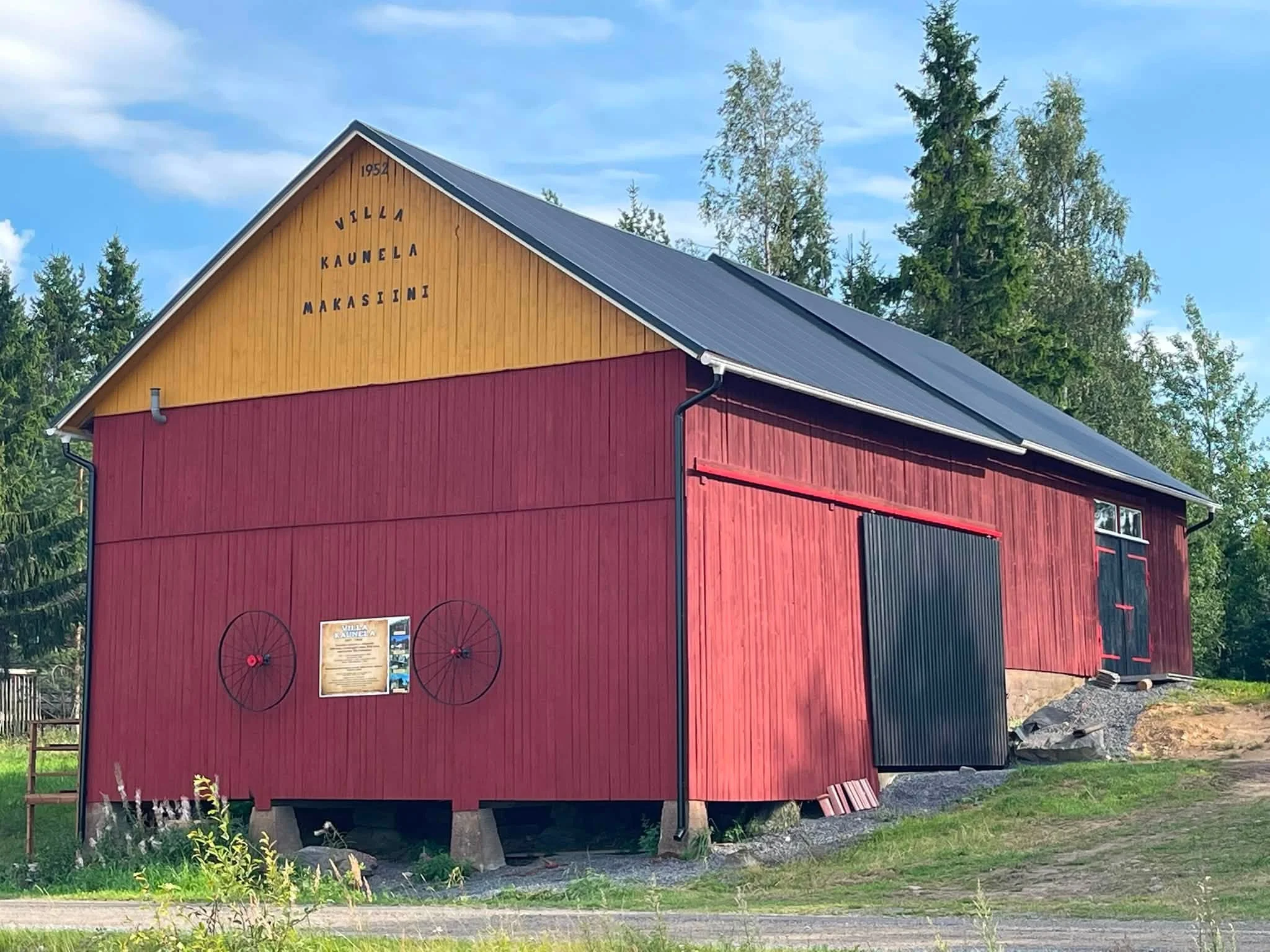 näyttävä juhlatila Somerolla