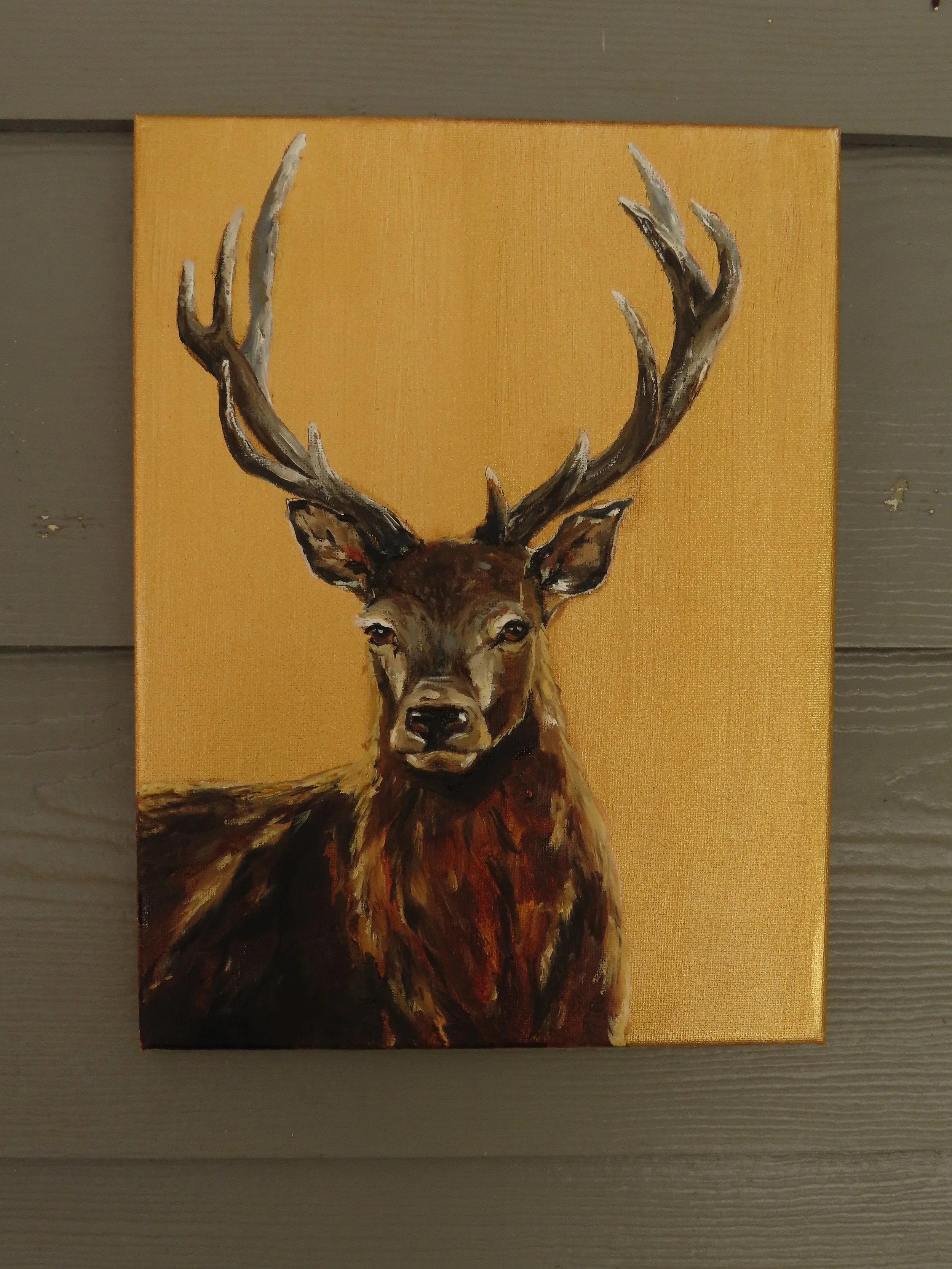 Stag – Original Oil Painting