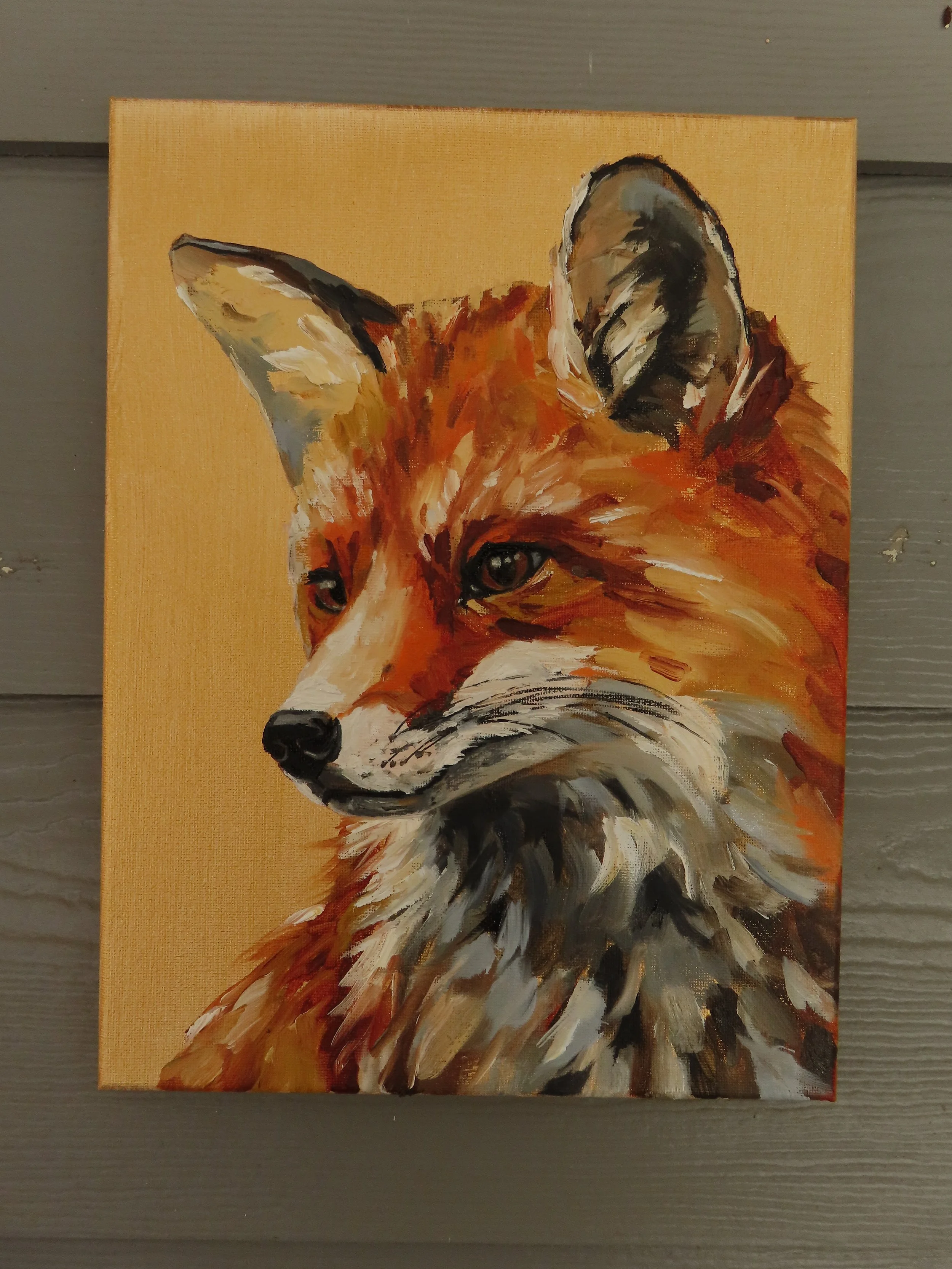 Fox – Original Oil Painting