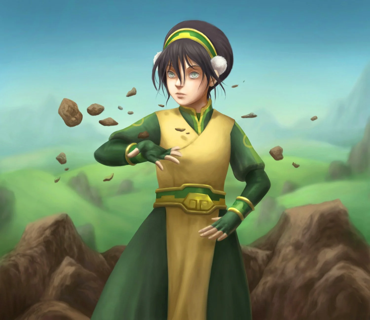 2020, AtLA fanart - Earth
