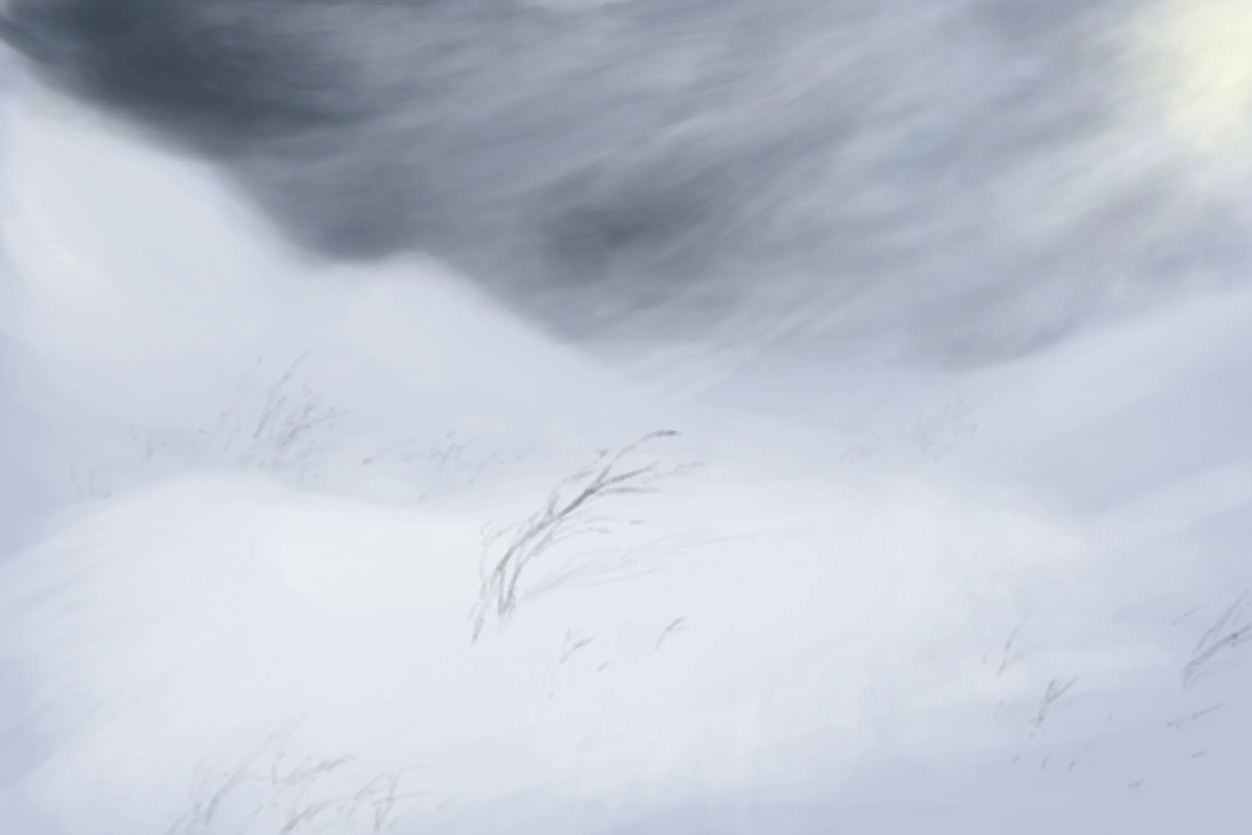 "Loneliness (Winter)", 2023 
(Inspired by song)