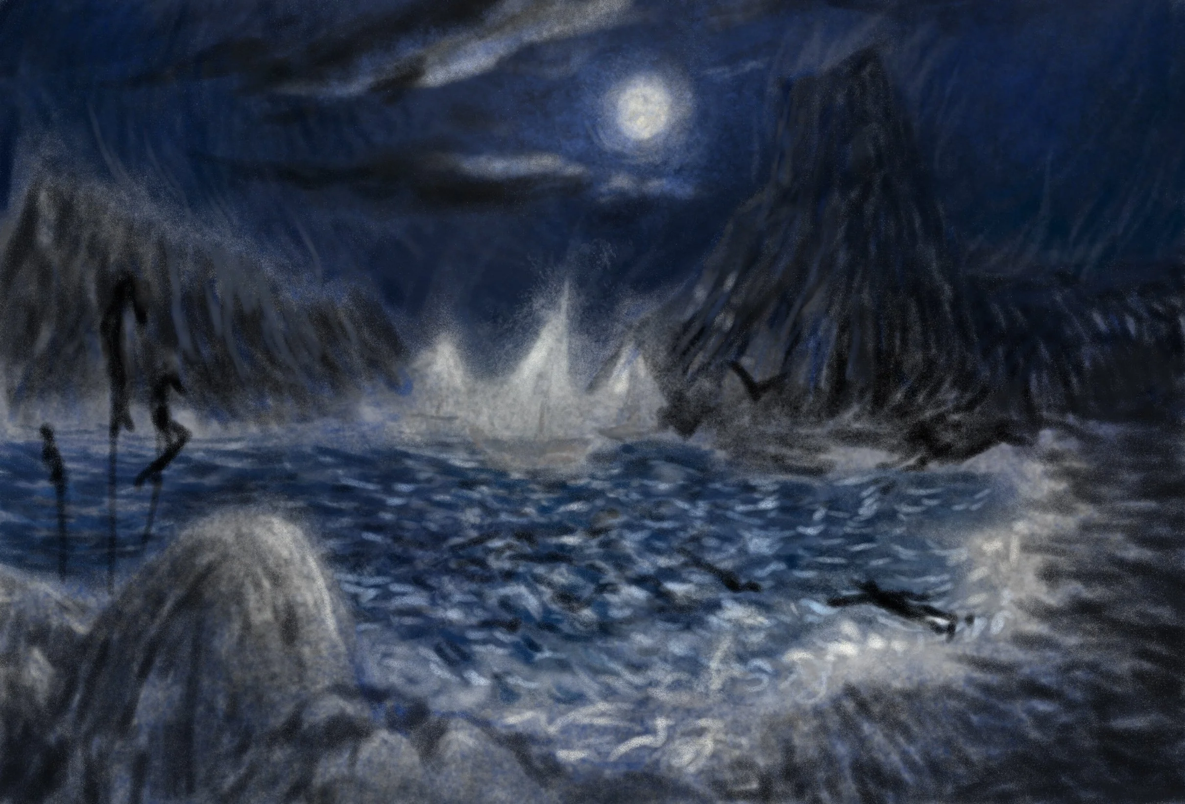 "The Poet and the Pendulum", 2021 
(Inspired by song)