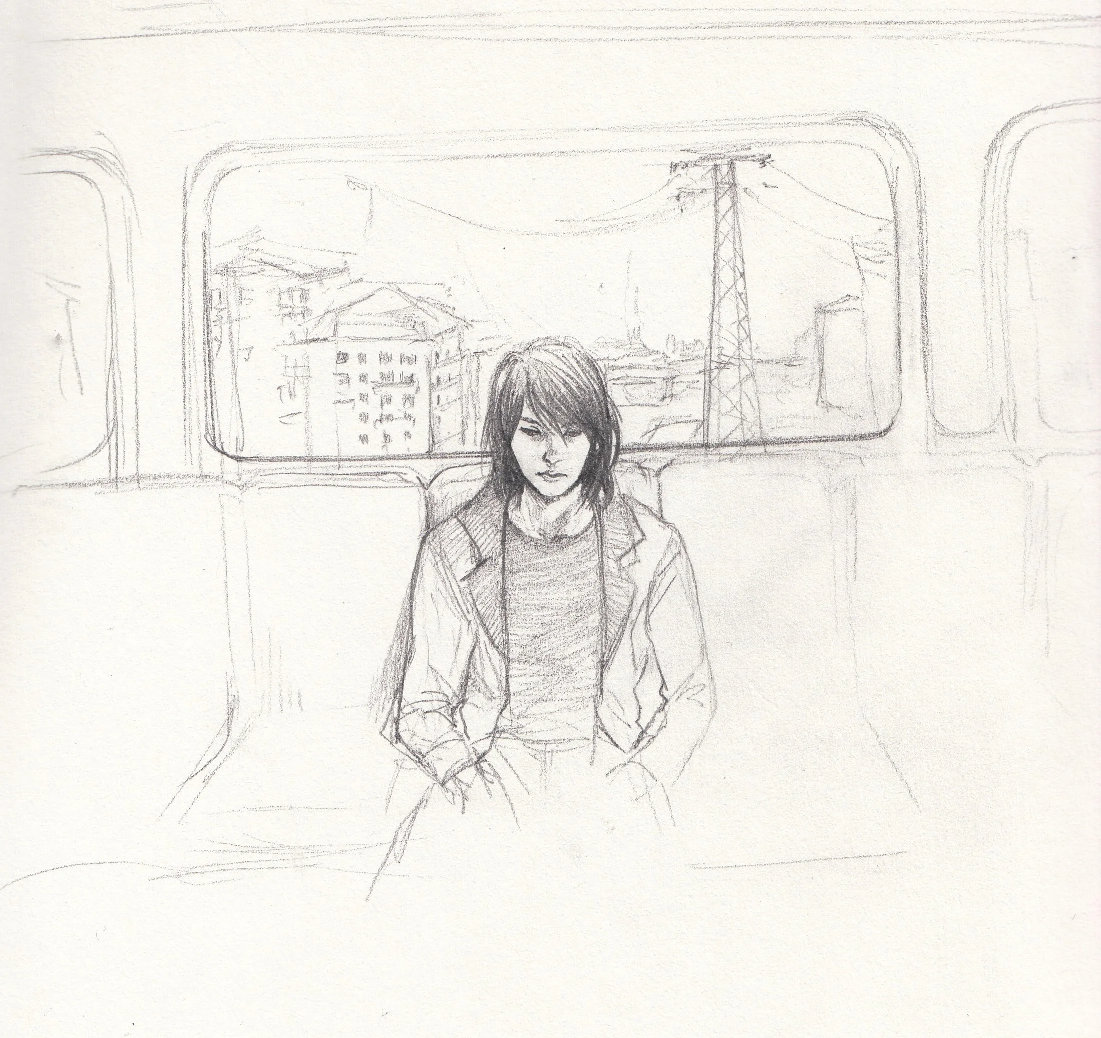 2016, Pencil on paper