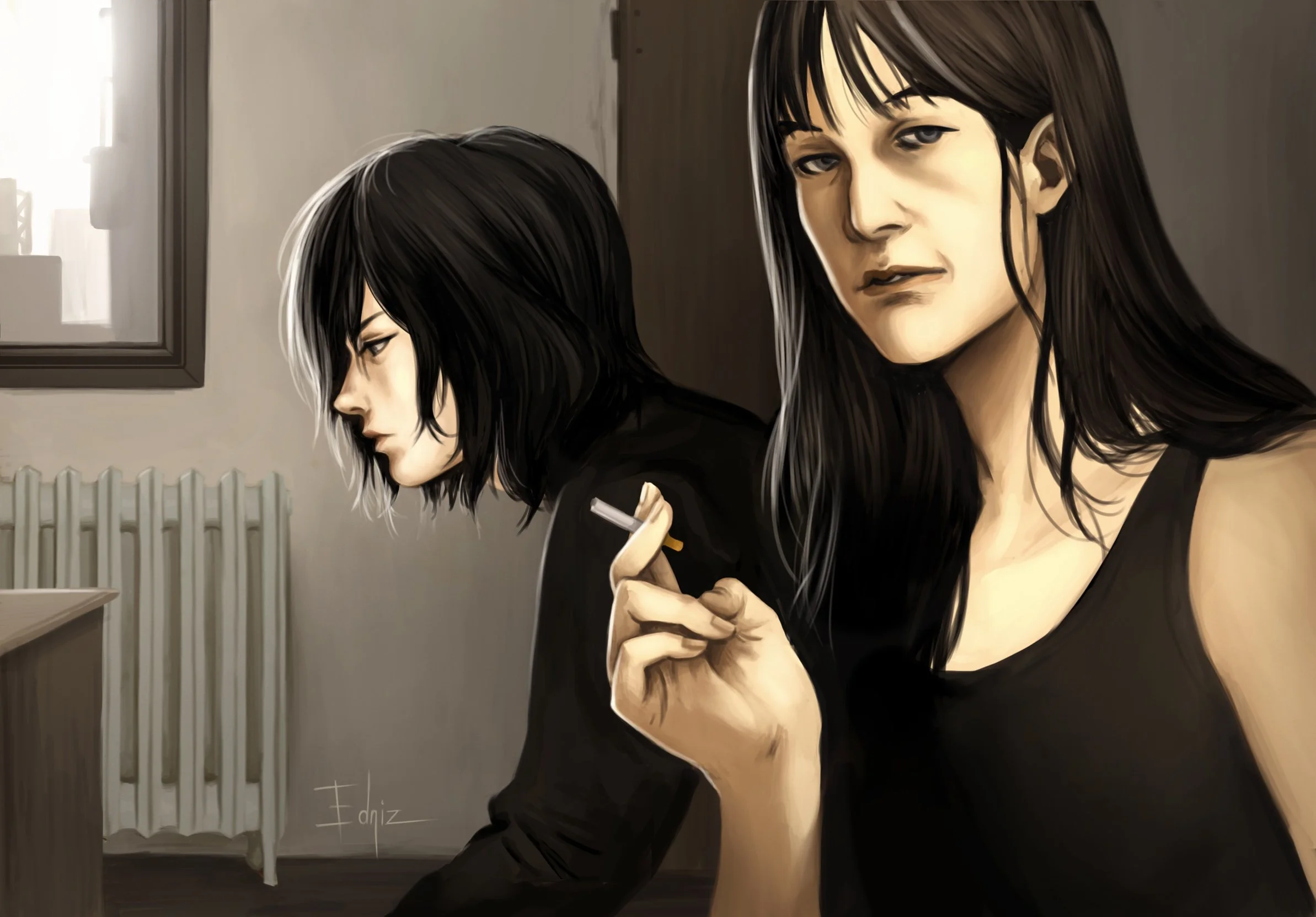 2014, Digital painting