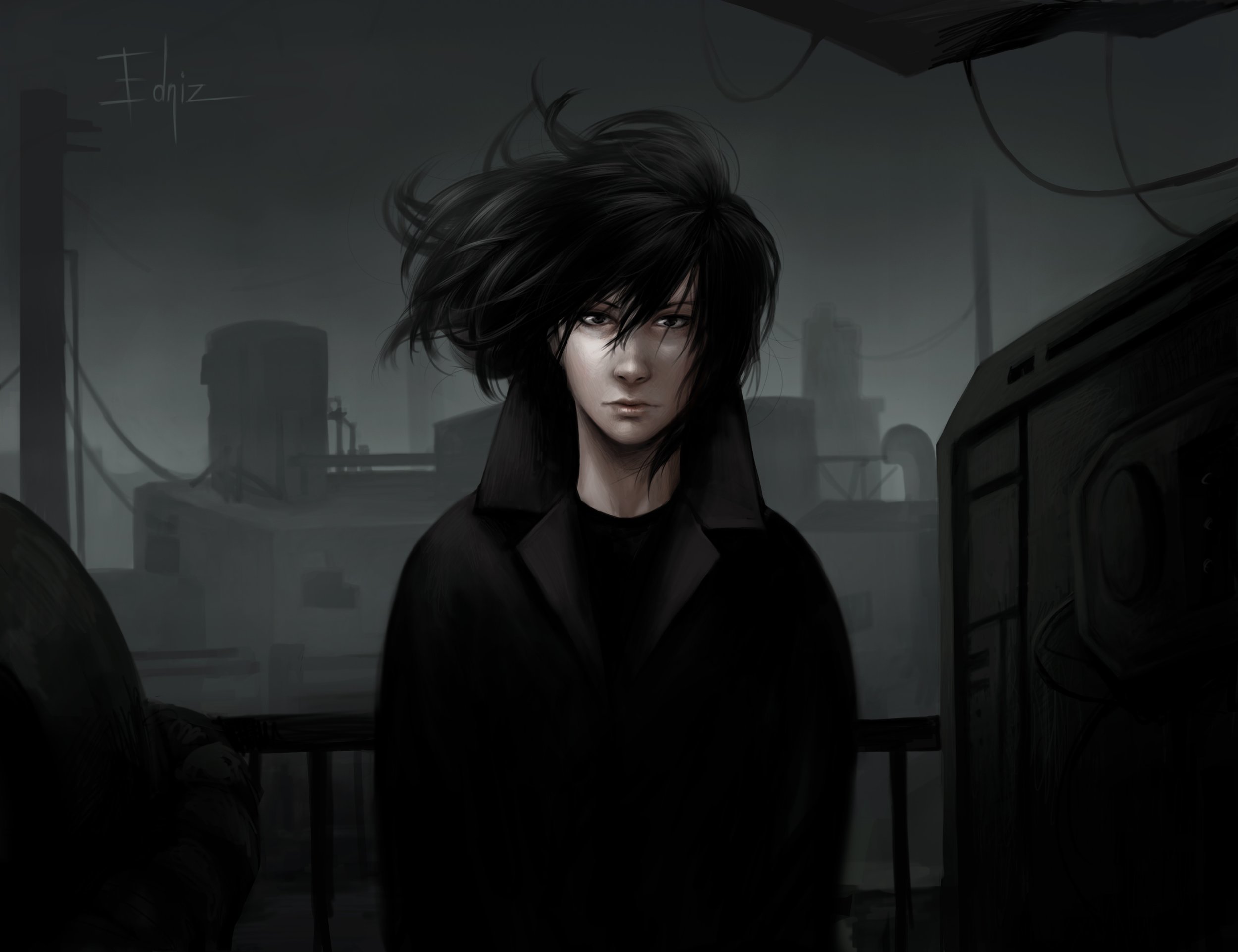"October", 2014, Digital painting