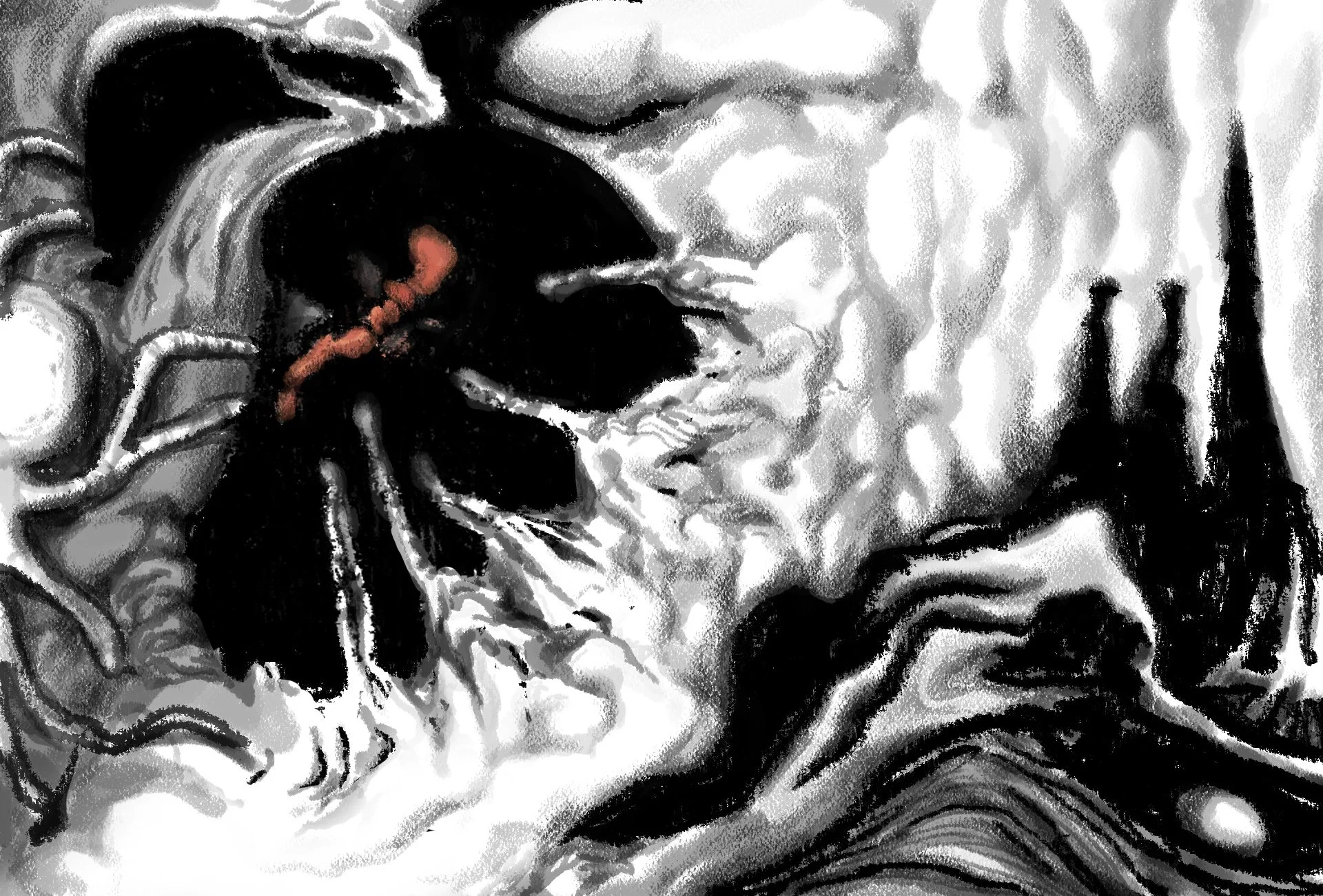 Embryo inside a cave of a castle of creaturehood.jpg