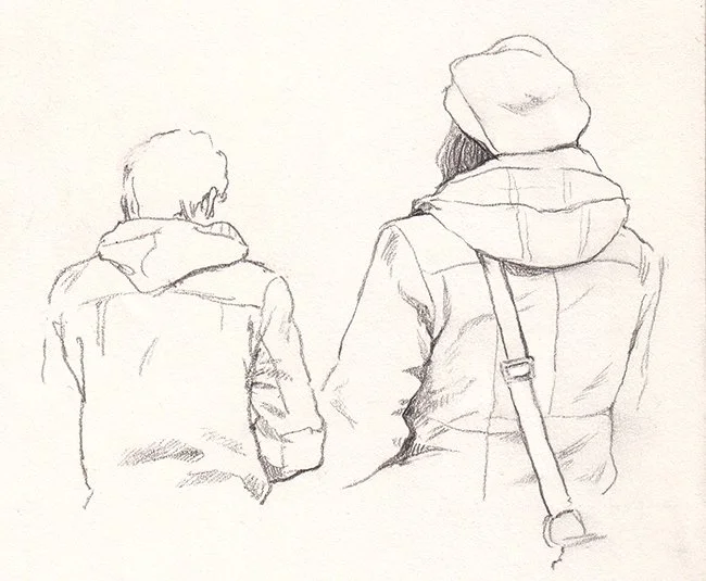 Subway sketch, 2016