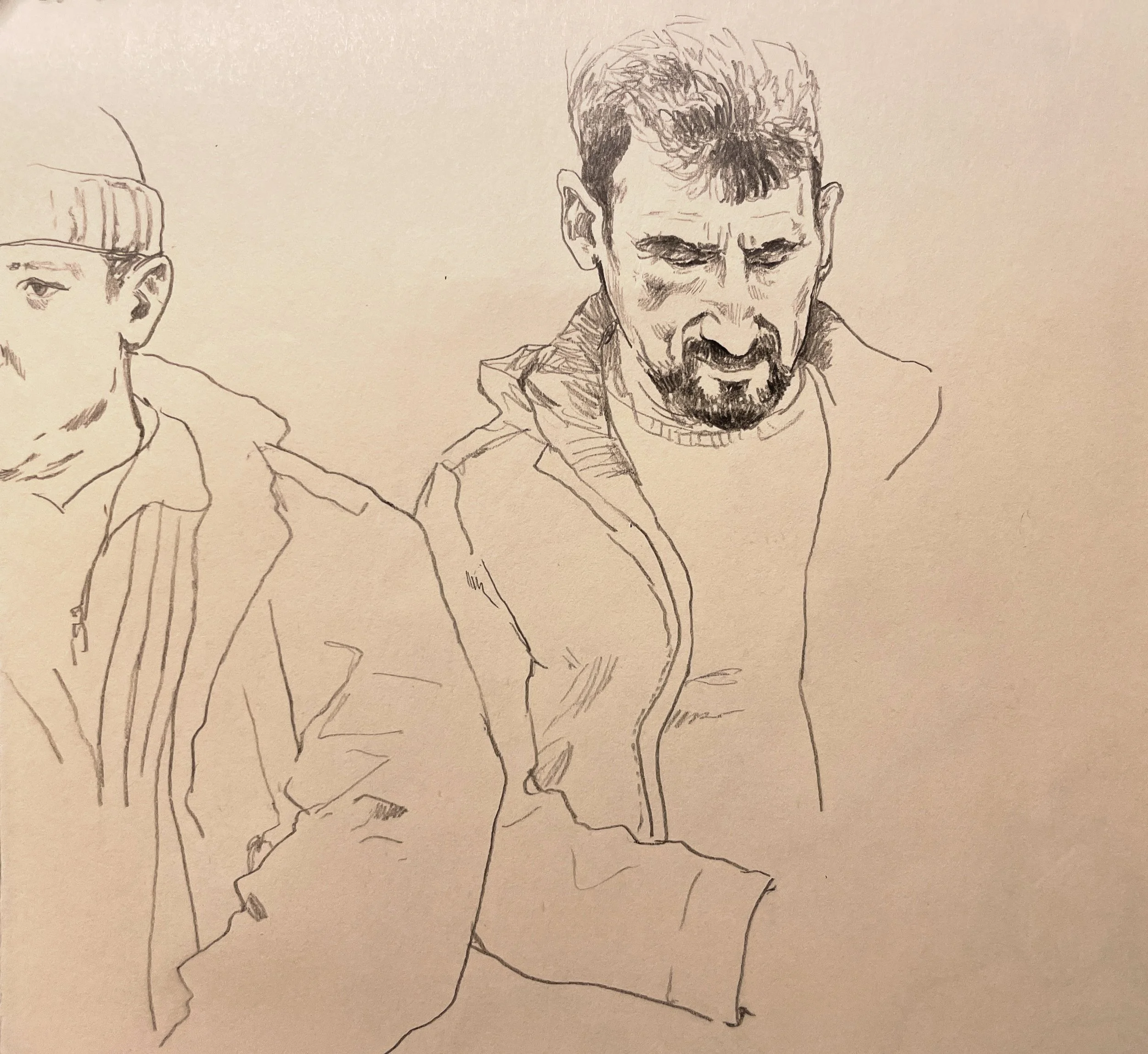 Subway sketch, 2016