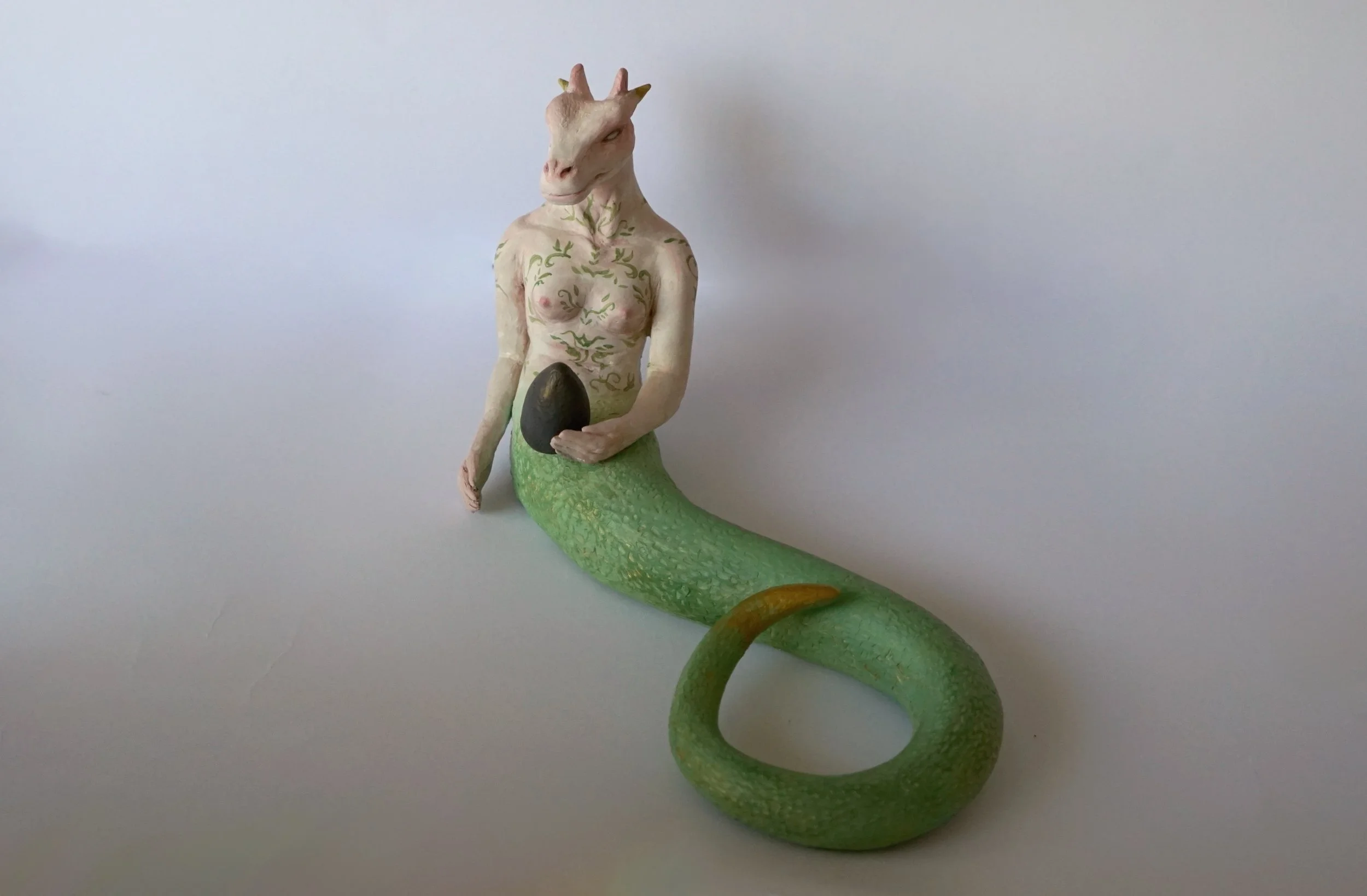 Ceramic and acrylic paint, 2025.