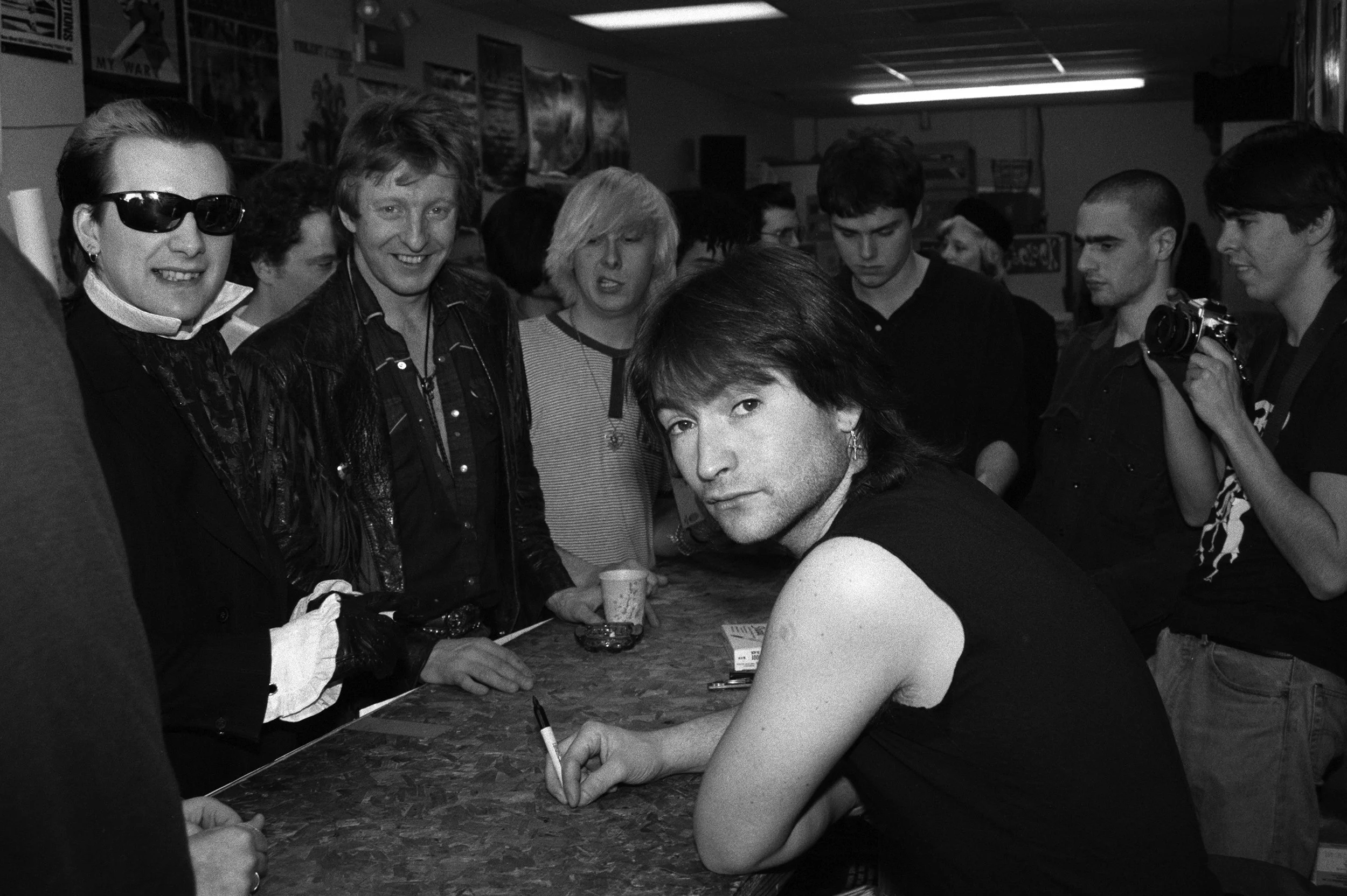 The Damned, Yesterday and Today Records In-Store Appearance