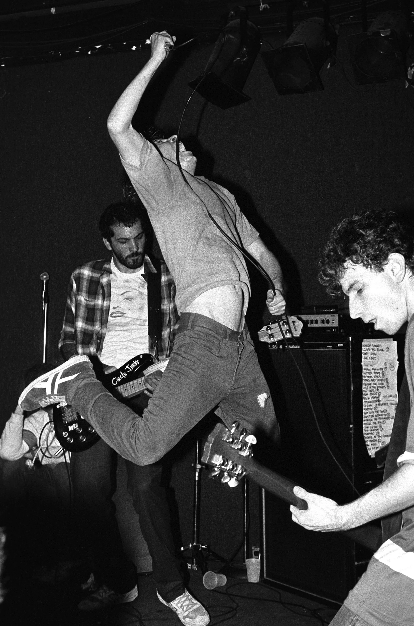 Circle Jerks, 9:30 Club, 1983 (Kieth Jumping)