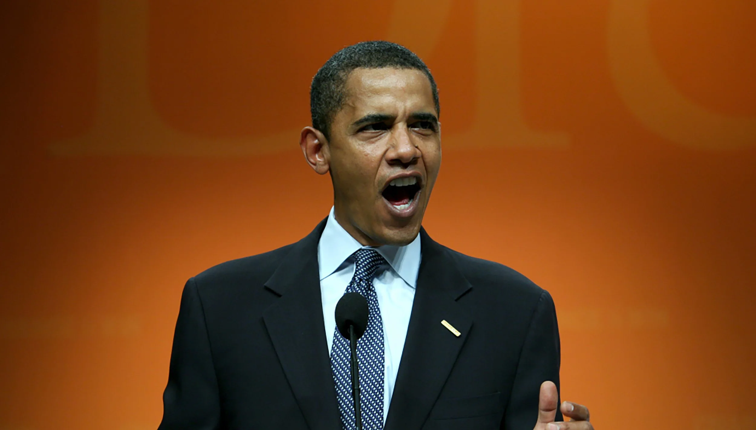 President Obama addresses the Teamsters Union