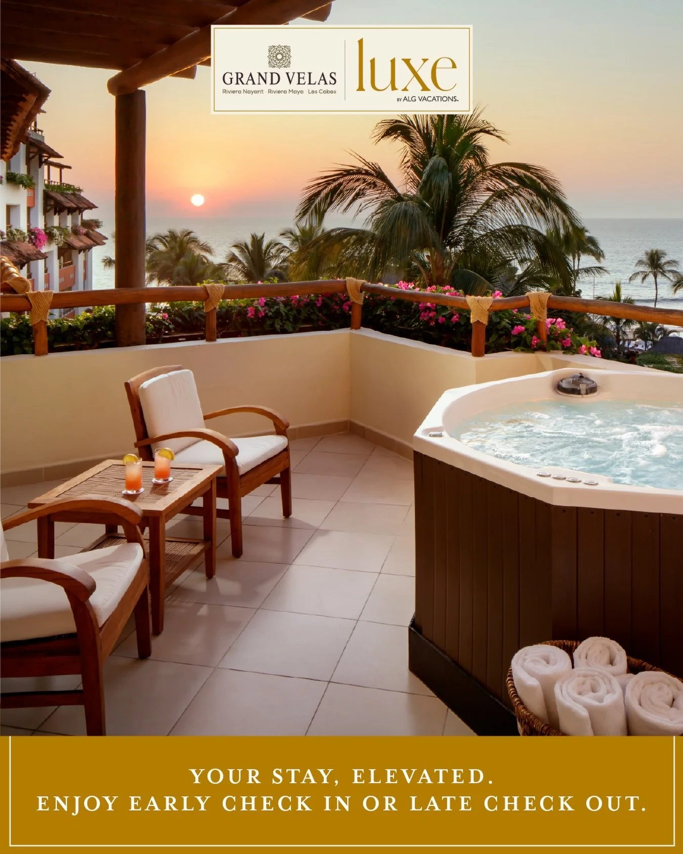 Some vacations are about getting away. Others are about experiencing something truly extraordinary.

At Grand Velas Riviera Nayarit, every stay begins with a suite designed to inspire. Spacious accommodations, thoughtful details, and sweeping views o