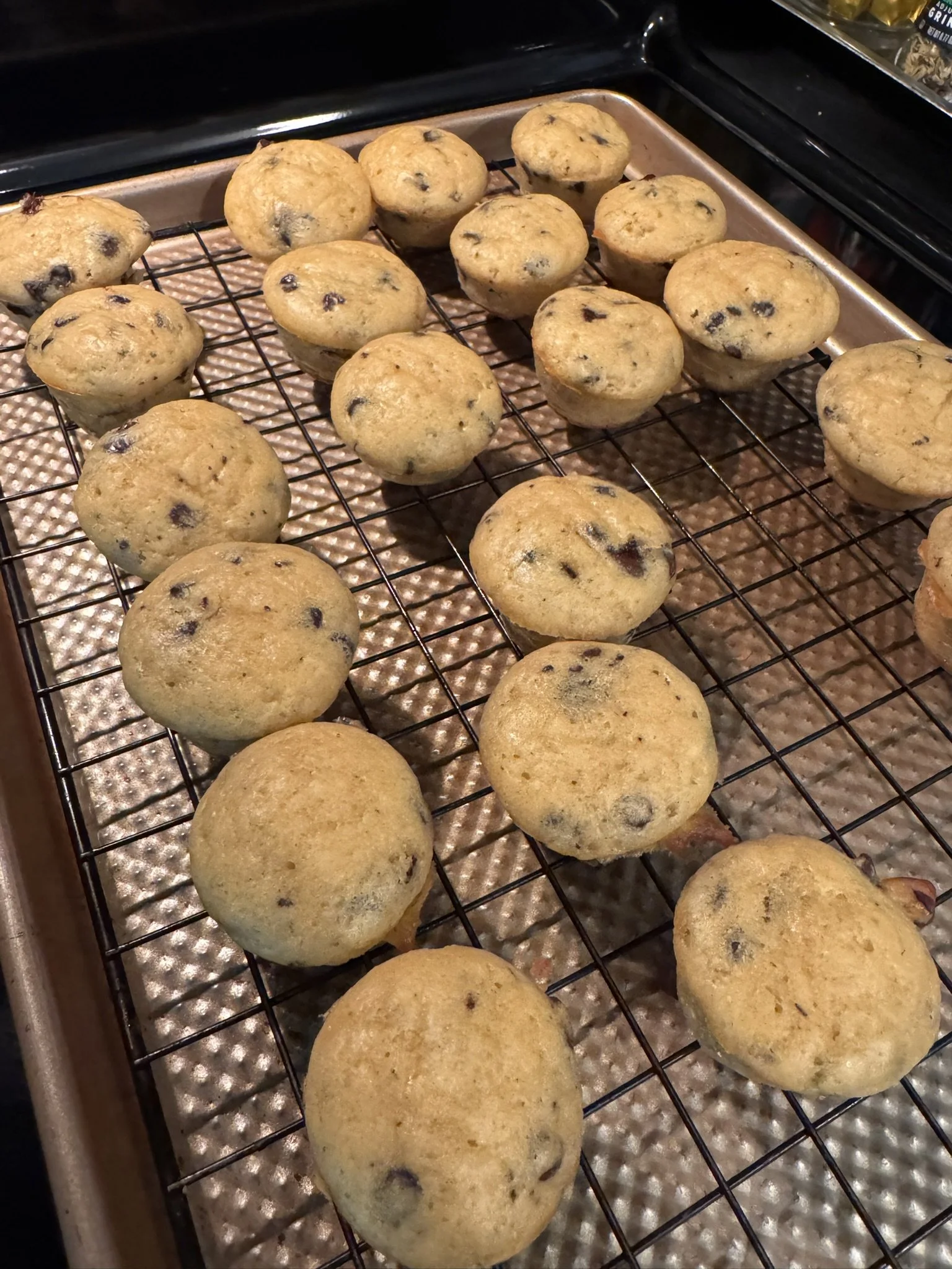Mini Chocolate Chip Muffins